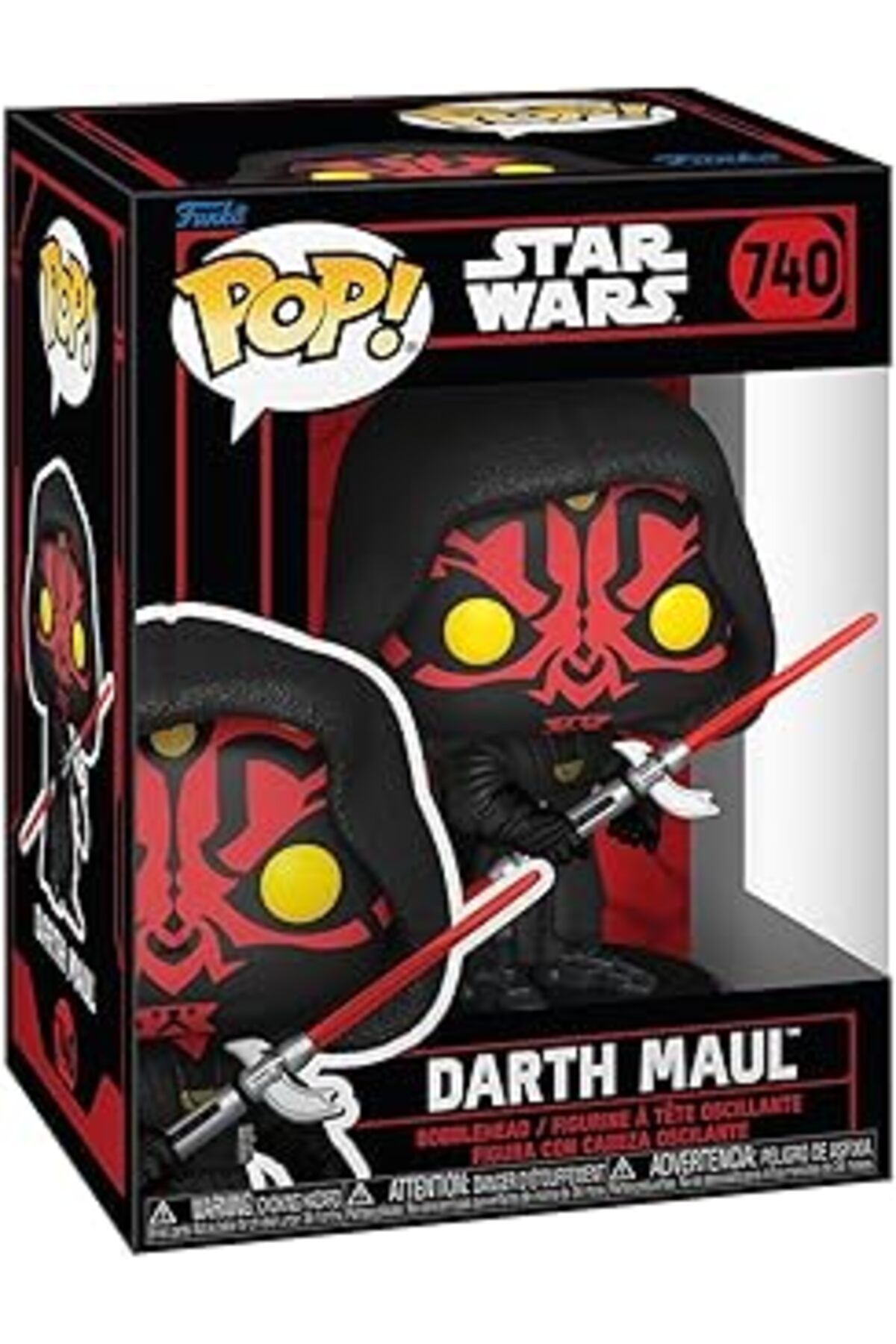 Mu Art Ahşap Funko Yıldız Savaşları: Yıldız Savaşları Darkside - Darth Maul