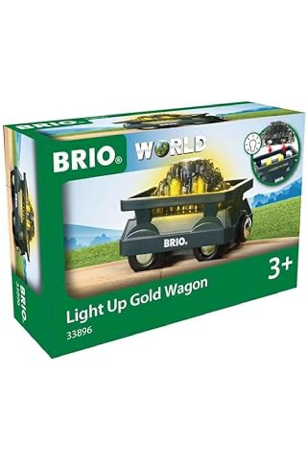Mu Art Ahşap Brio Altın Vagonu