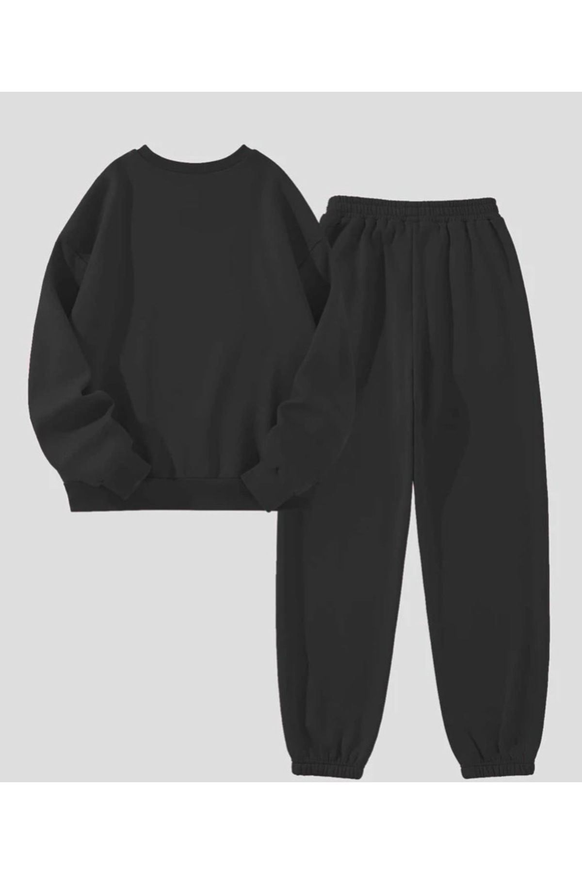 VBSVİBES-CREW NECK Combination Bottom Top Tracksuit Set LOS ANGLES 4