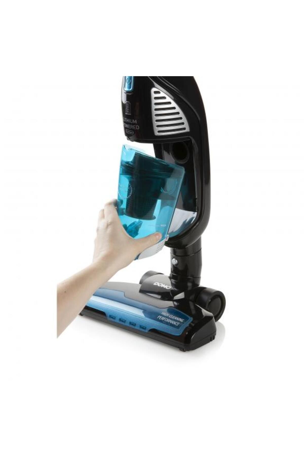 Domo-3-in-1 upright vacuum cleaner with integrated mop function and cordless use Domo DO228SV 8