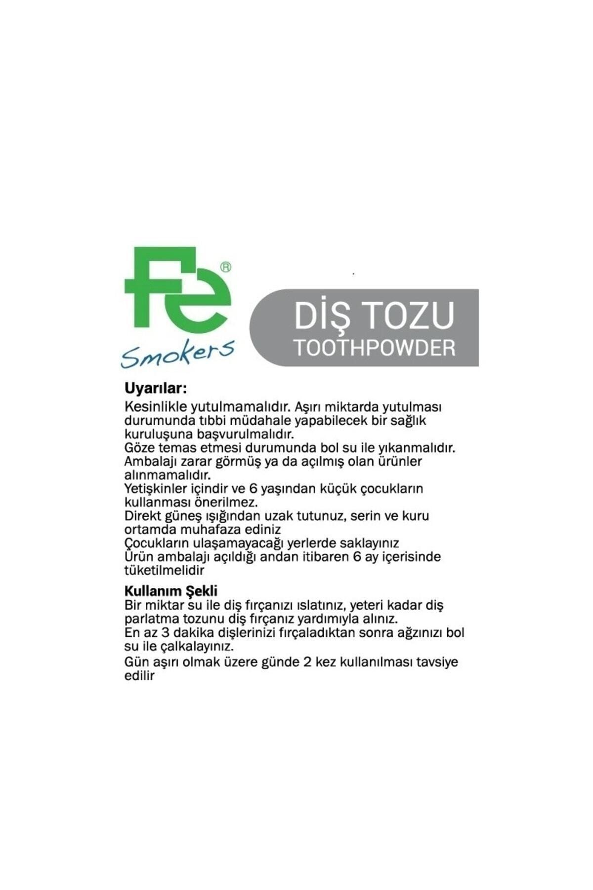 Fe-50 gr Smokers Tooth Powder with Mint 2