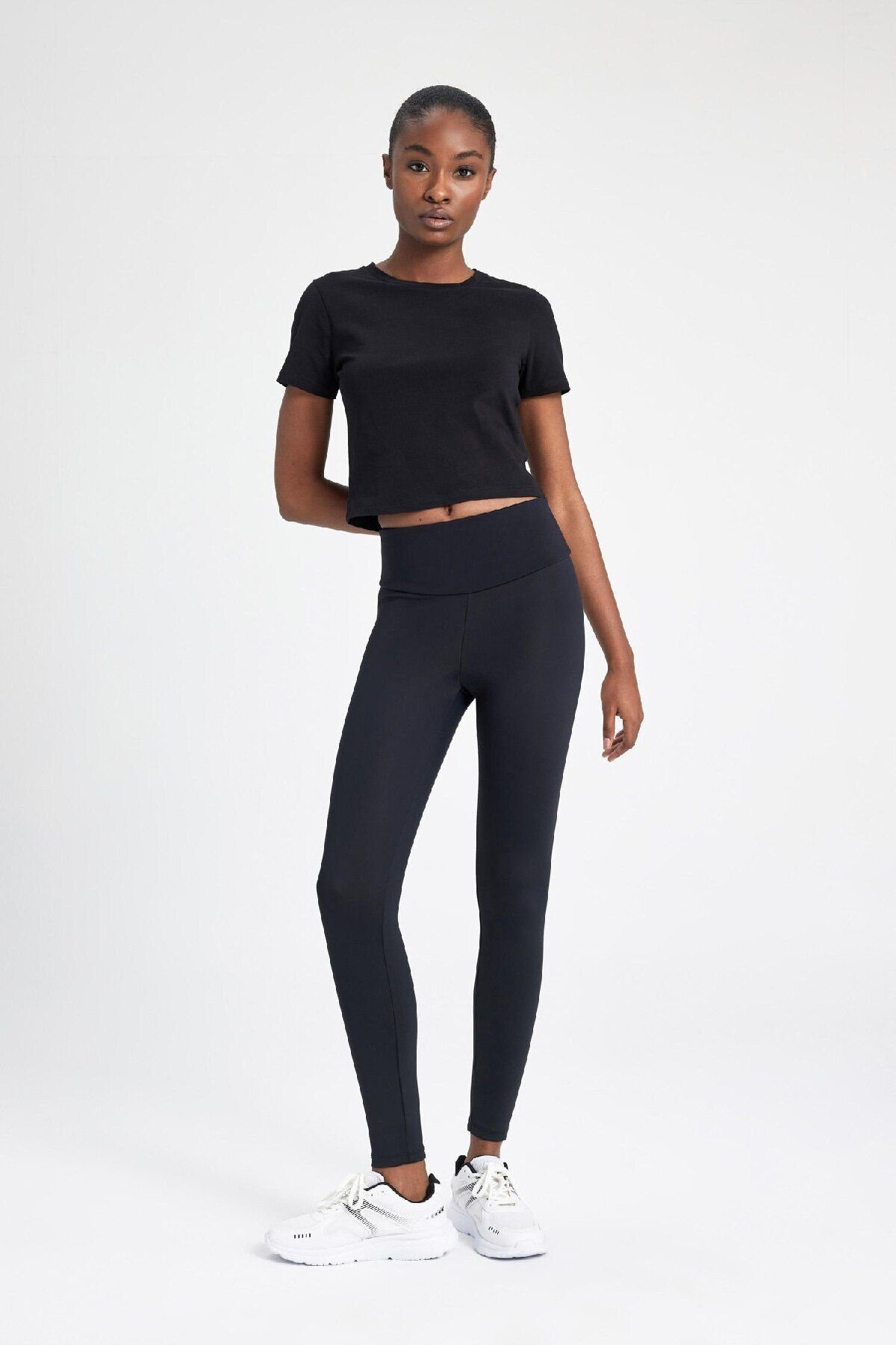 DeFacto-Fit Taillenformende Athleten-Leggings B4046ax23au 5