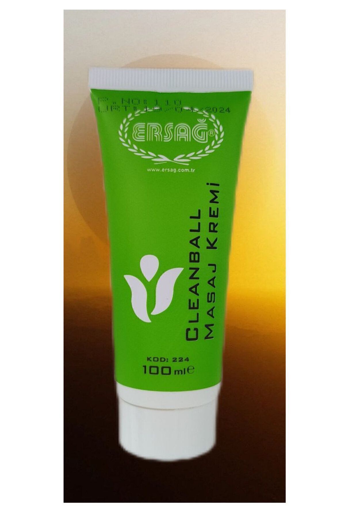 کرم ماساژور کلینبال ERSAĞ 100 ML کد:224 Ersağ