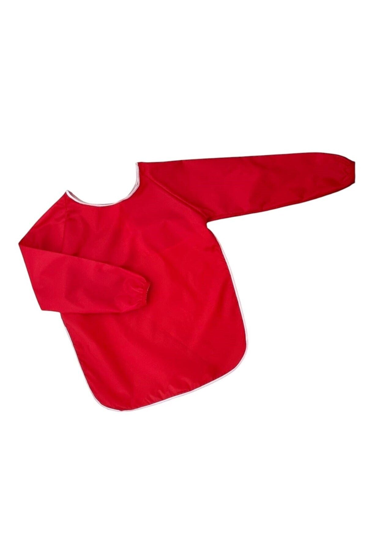 FİYPER-Red Liquid Proof Painting Apron Size m 4-6 Years 4