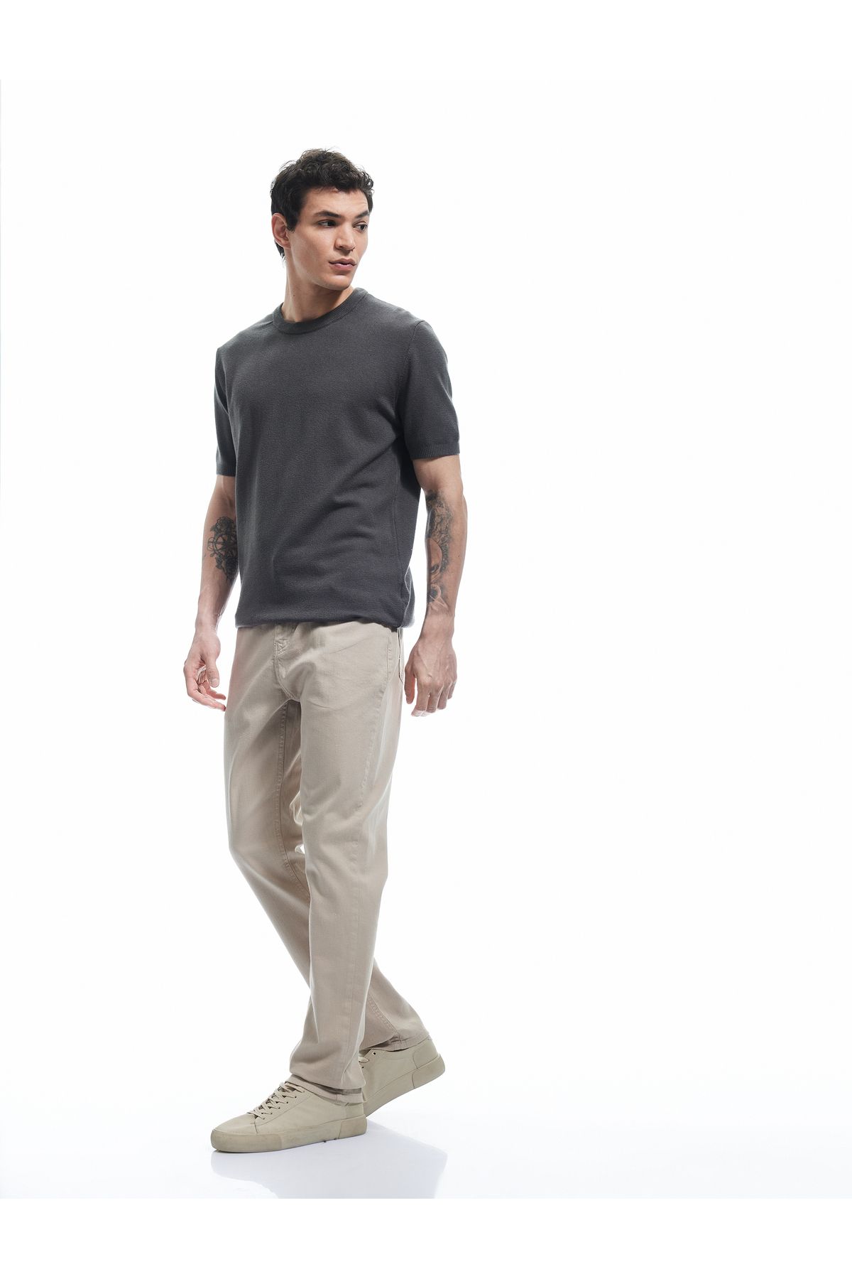 Koton Yeni Sezon Pamuklu Straight Fit Gabardin Pantolon