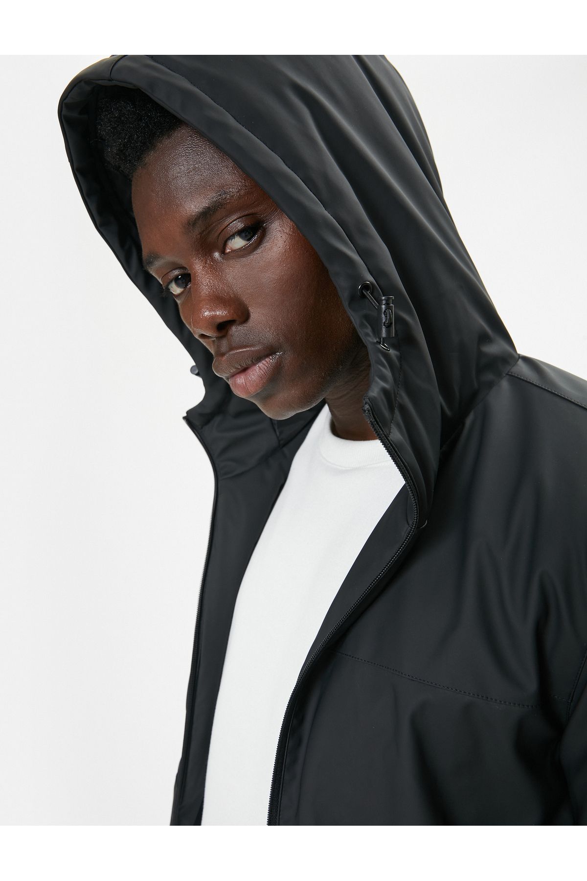 Koton Yeni Sezon Mevsimlik Ceket Slim Fit Fermuarlı