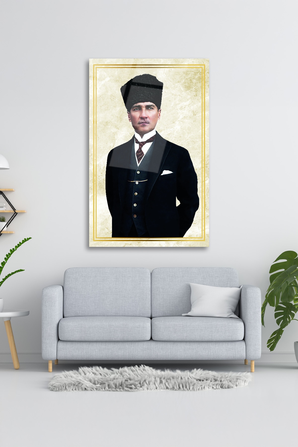 ATATÜRK MODERN CAM TABLO görsel 3