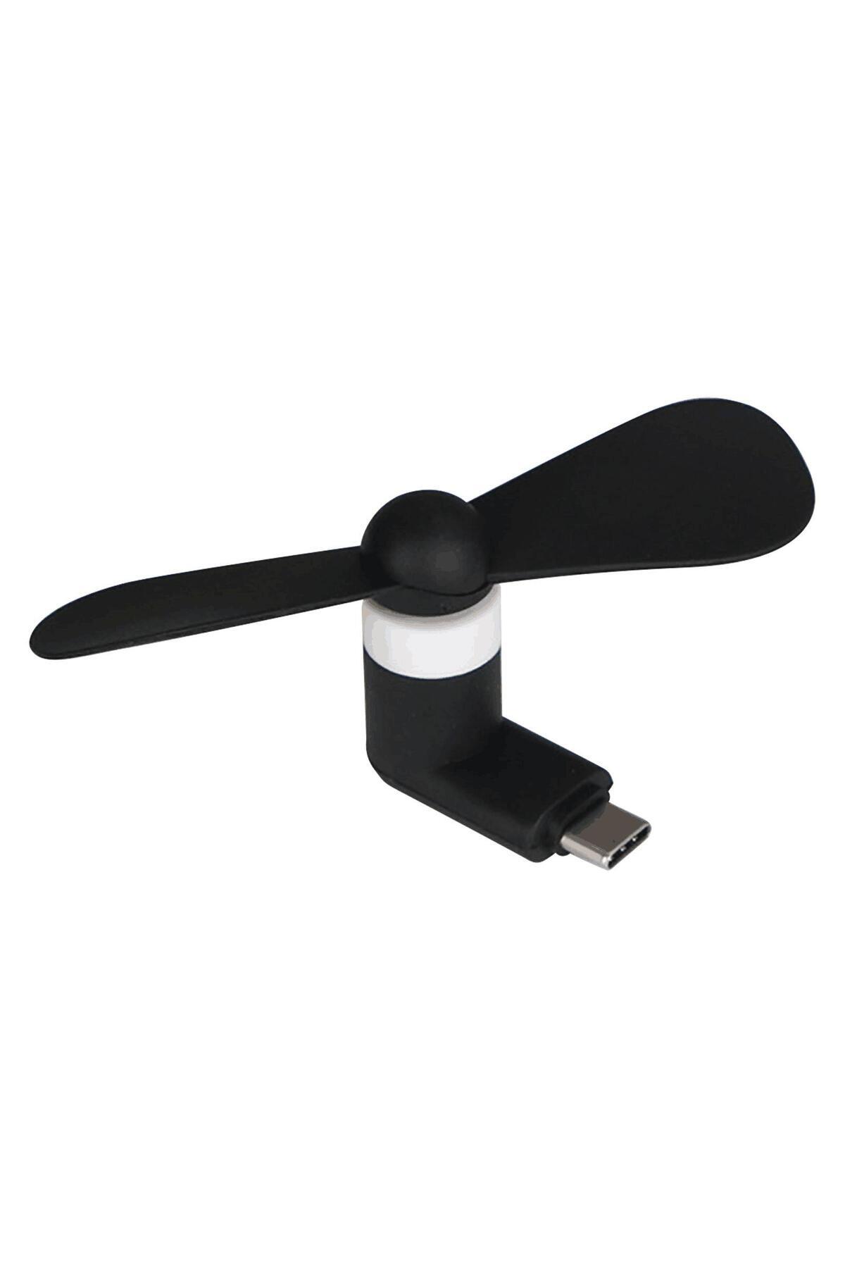 Generic Sokelinn Six Tip C Telefon Fanı - Mini USB C Soğutma El Fanları Taşınabilir Yaz Soğutucu