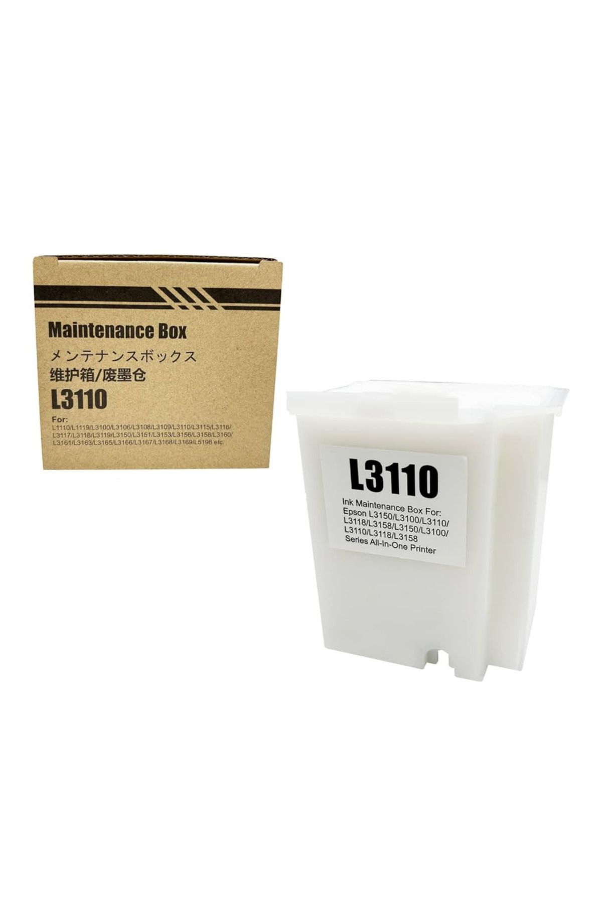 TecHarbor EPSON EcoTank L1110/L1210/L1250/L3100 Uyumlu Muadil Bakım Kutusu