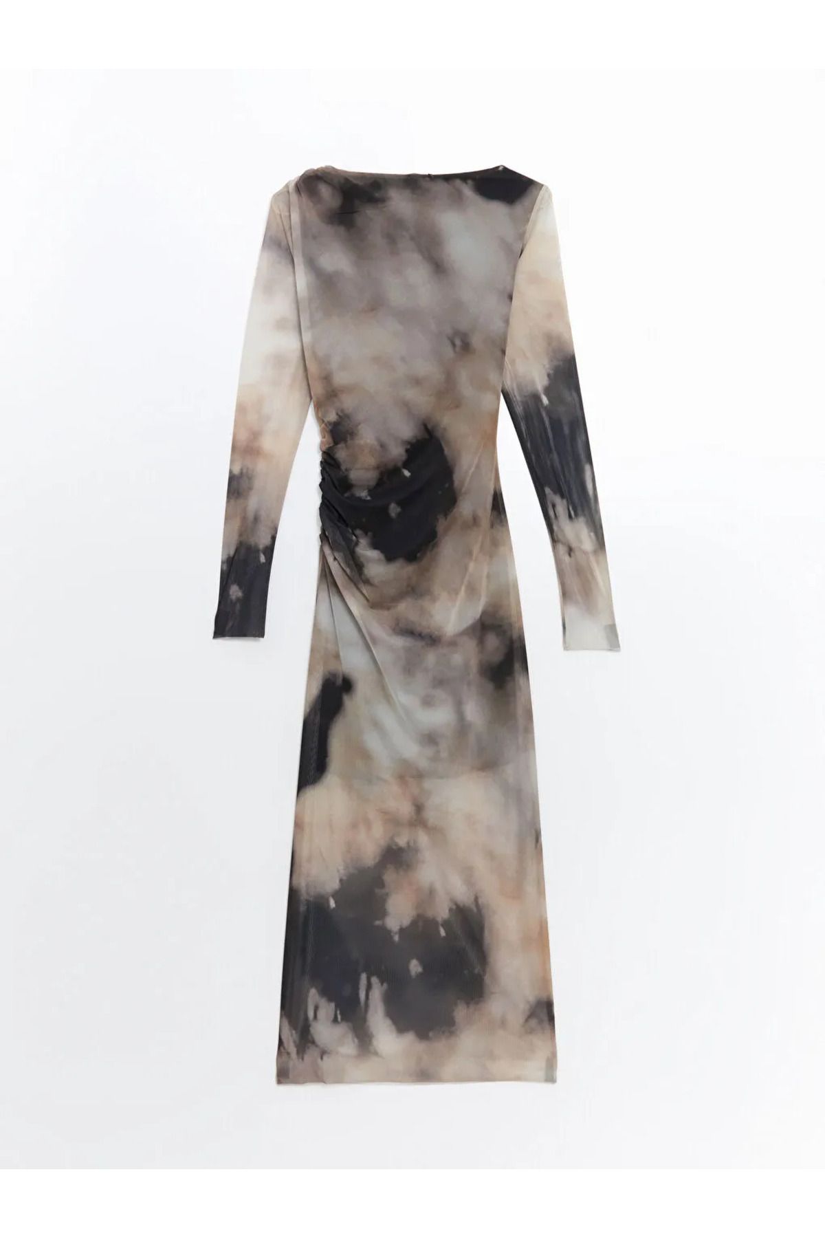 LC Waikiki-Rochie bodycon pentru femei LCW Vision Mixed Crewneck Tie Dye Print 6