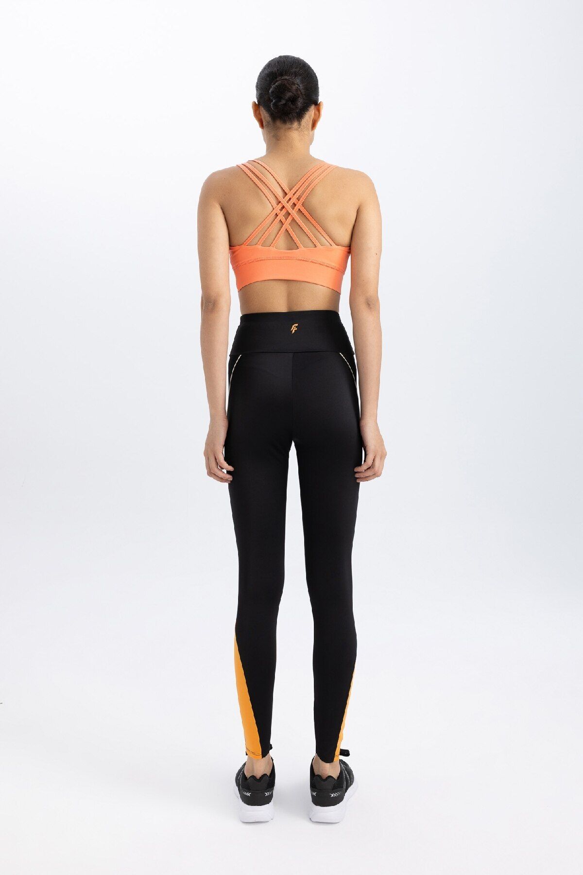 DeFacto-DeFactoFit - Sport-Leggings aus schwerem Stoff, taillenbetont B9409AX24SM 6