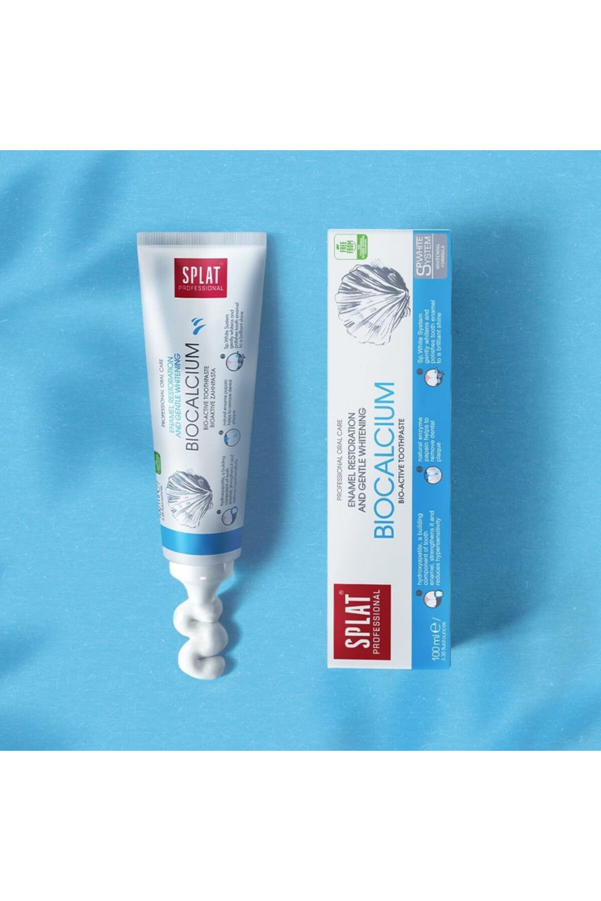 Splat-Professional Biocalcium for Strong & Sensitive Teeth, Natural toothpaste with Calcium 100ml 3