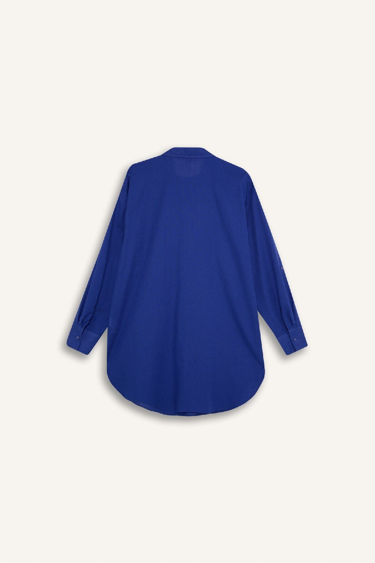 DeFacto-Regular Fit Cotton Beach Shirt-Fall in Love W8241Az24Sm 3
