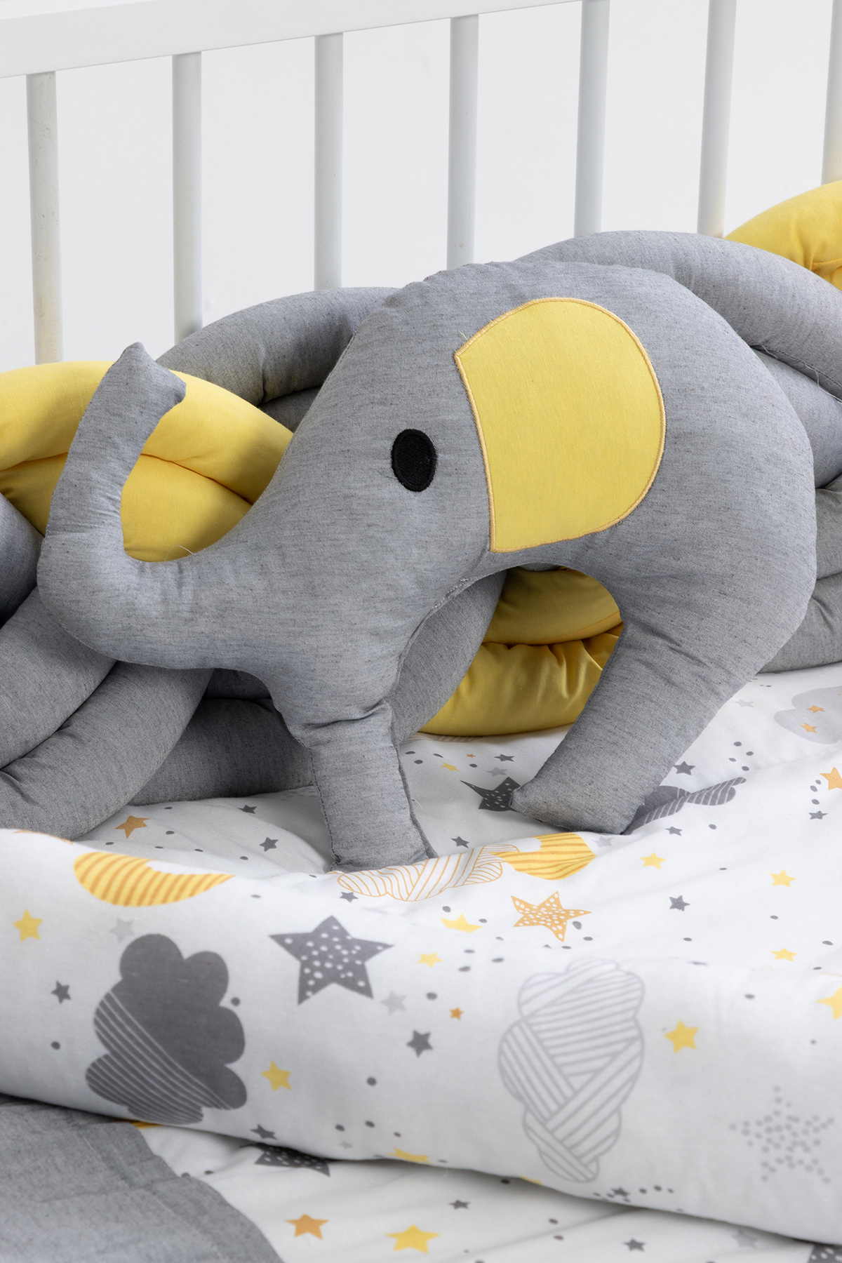 Cozibo Montessori Karyola Uyku Seti 6'lı Örgü 90x190, 100x200 cm fotoğrafı 7 (önizleme)