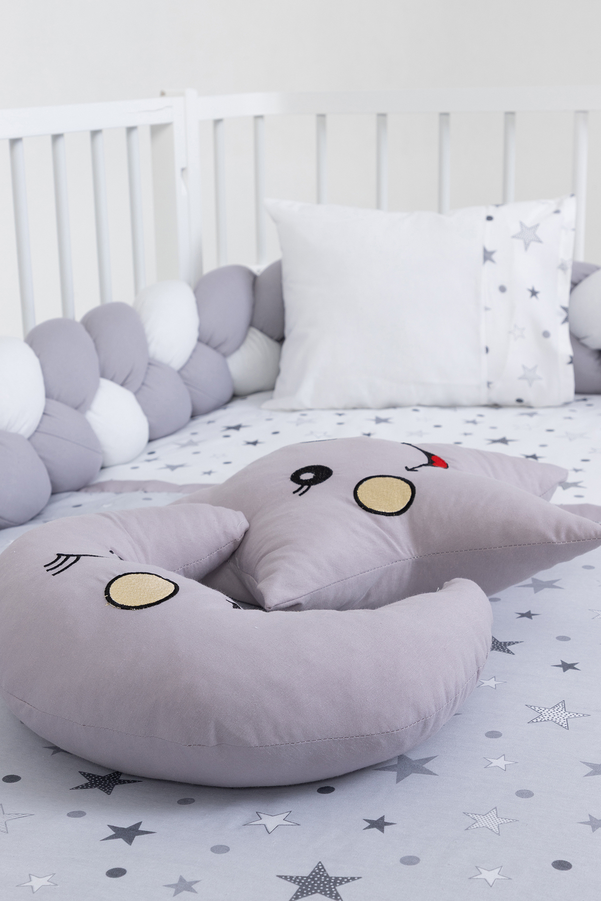 Cozibo Montessori Karyola Uyku Seti 3'lü Örgü 90x190, 100x200 cm fotoğrafı 5 (önizleme)