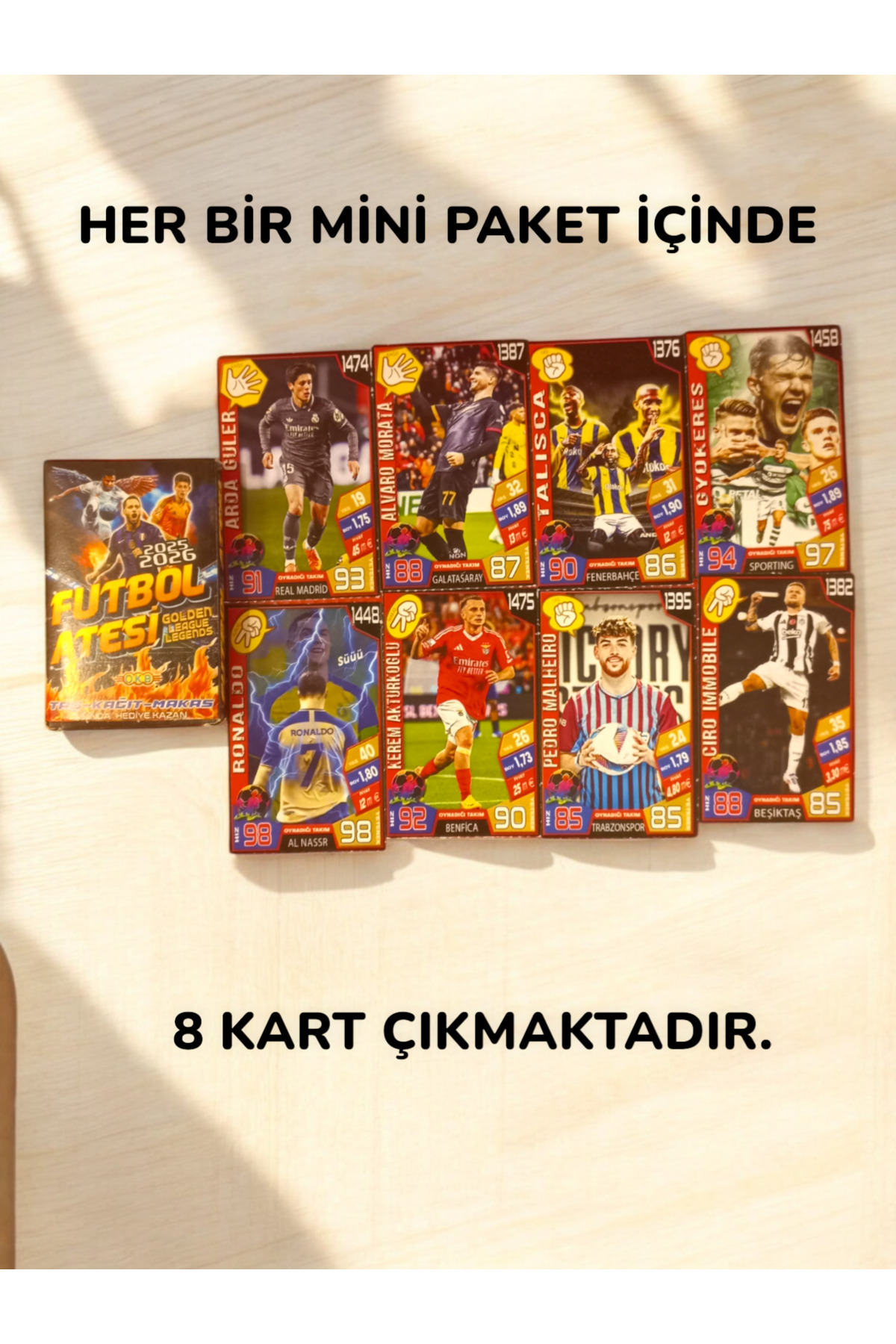 Genel Markalar Futbol Ateşi Golden League Legends Büyük Kutulu 48