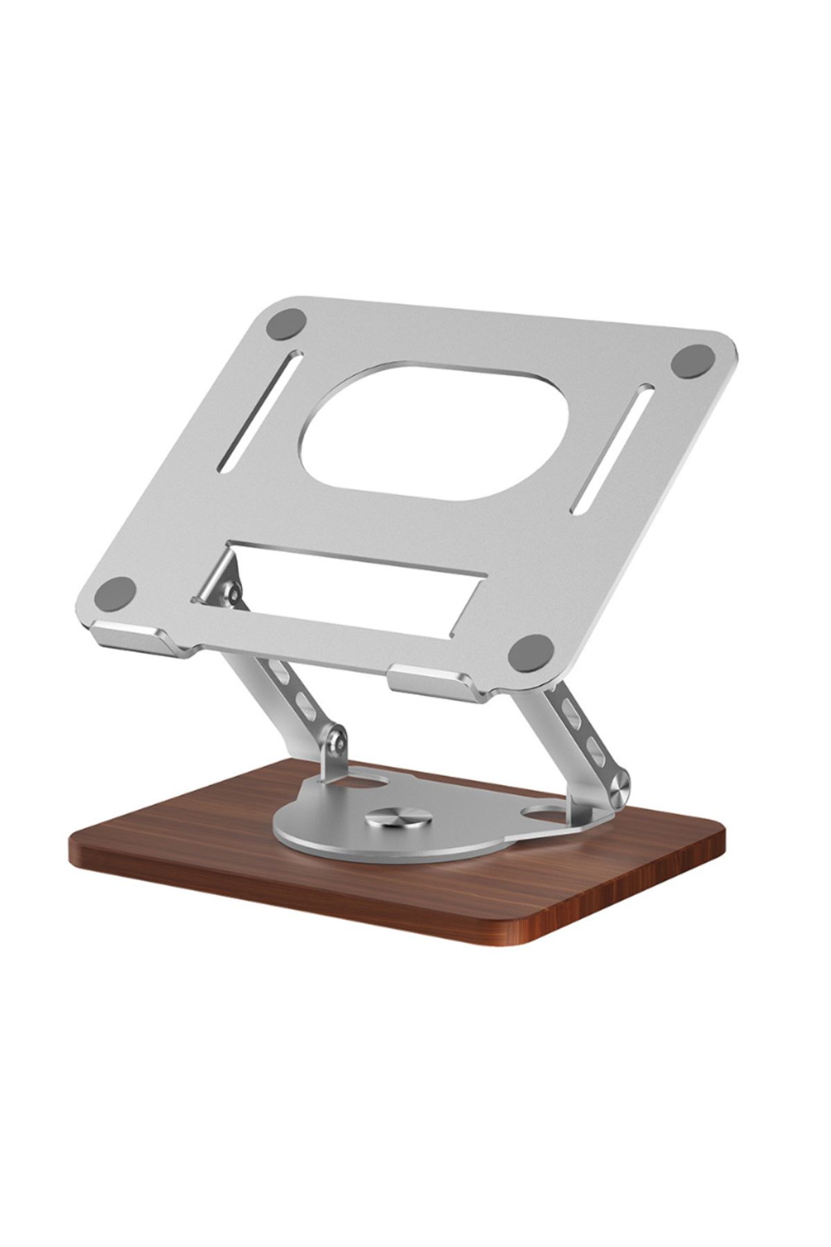 Coverzone-Notebook Compatible Angle Adjustable Stand with Stable Base, Foldable Portable Holder 1062m 5