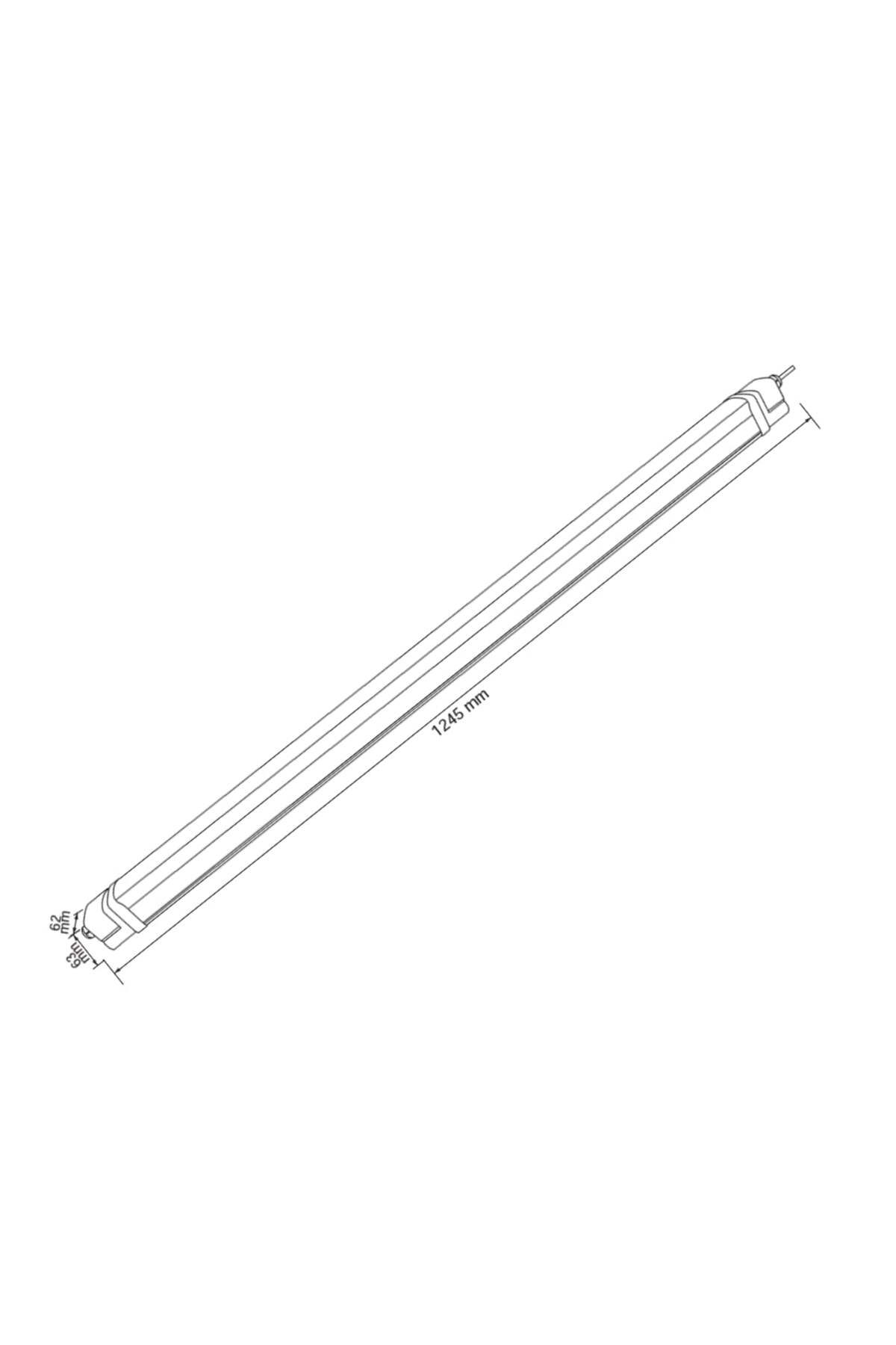 Forlife-Ledvance Led Chip 40Watt Ip65 Radar Sensor Waterproof Luminaire (4 Pieces) 7
