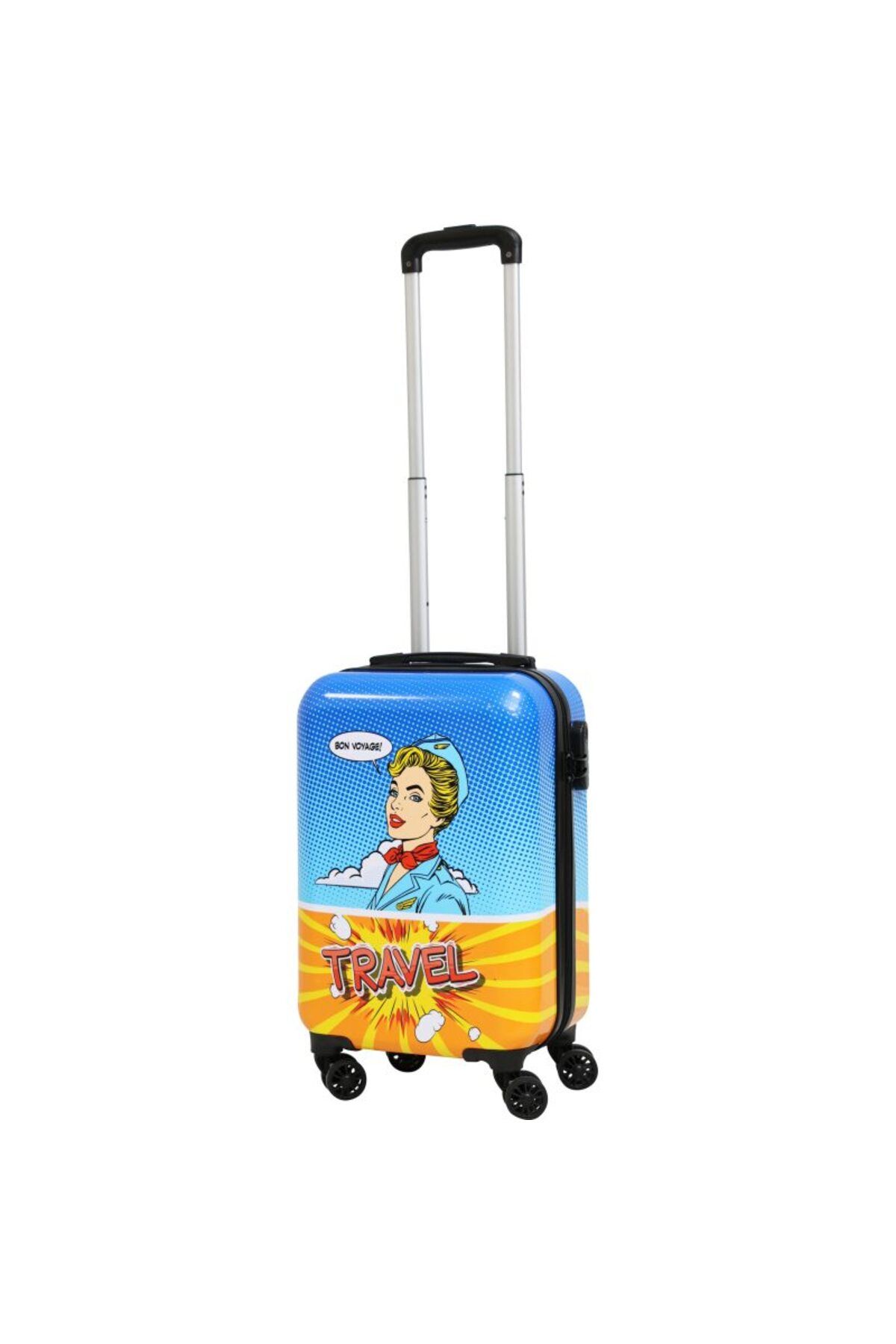 Excellent Houseware Valistă De Mână Pentru Avioane Pe Roți 51 X 33 X 21,5 Cm Călătorie Unisex - Small (Carry-on) Size