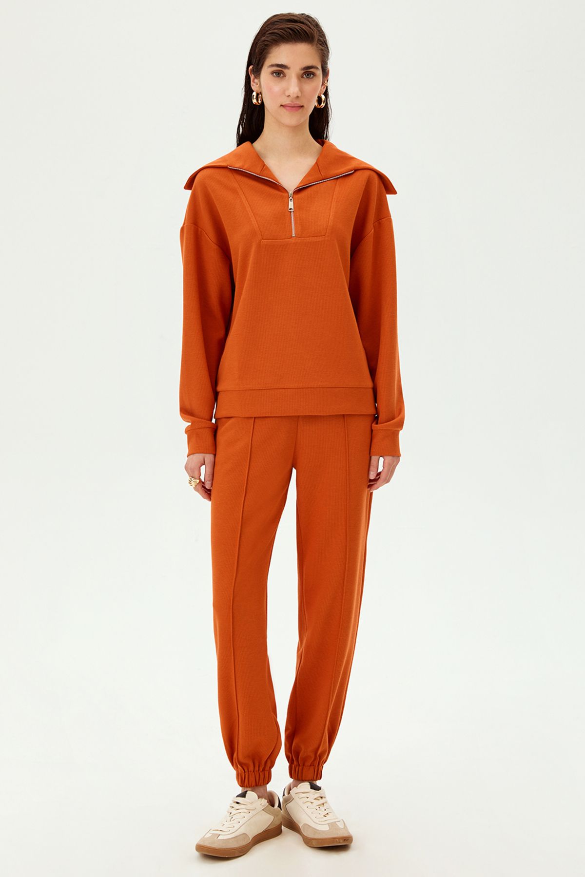 Allyco-Jogger Knitted Trousers with Elastic Waist and Leg 5