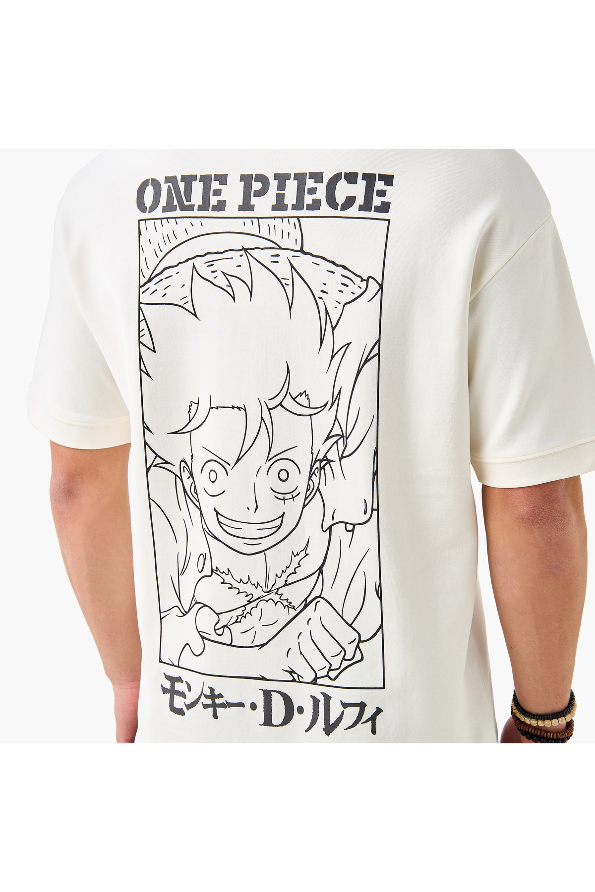 SP Characters-One Piece Print T-shirt 4