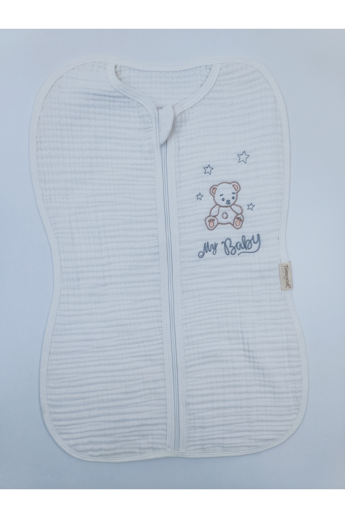 Tomuycuk-4 Layers Spider Way - Baby Girl and Boy Sleeping Bag, 100% Natural Cotton, 3-6 Months Old 4