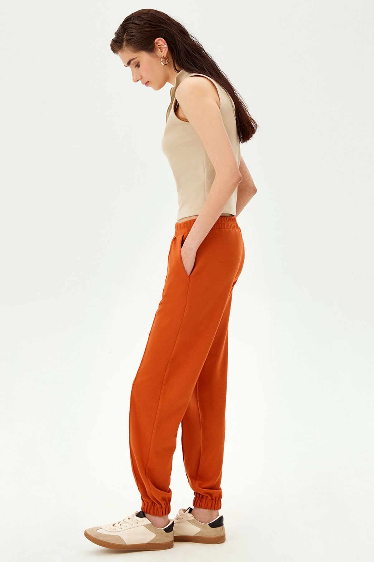 Allyco-Jogger Knitted Trousers with Elastic Waist and Leg 2