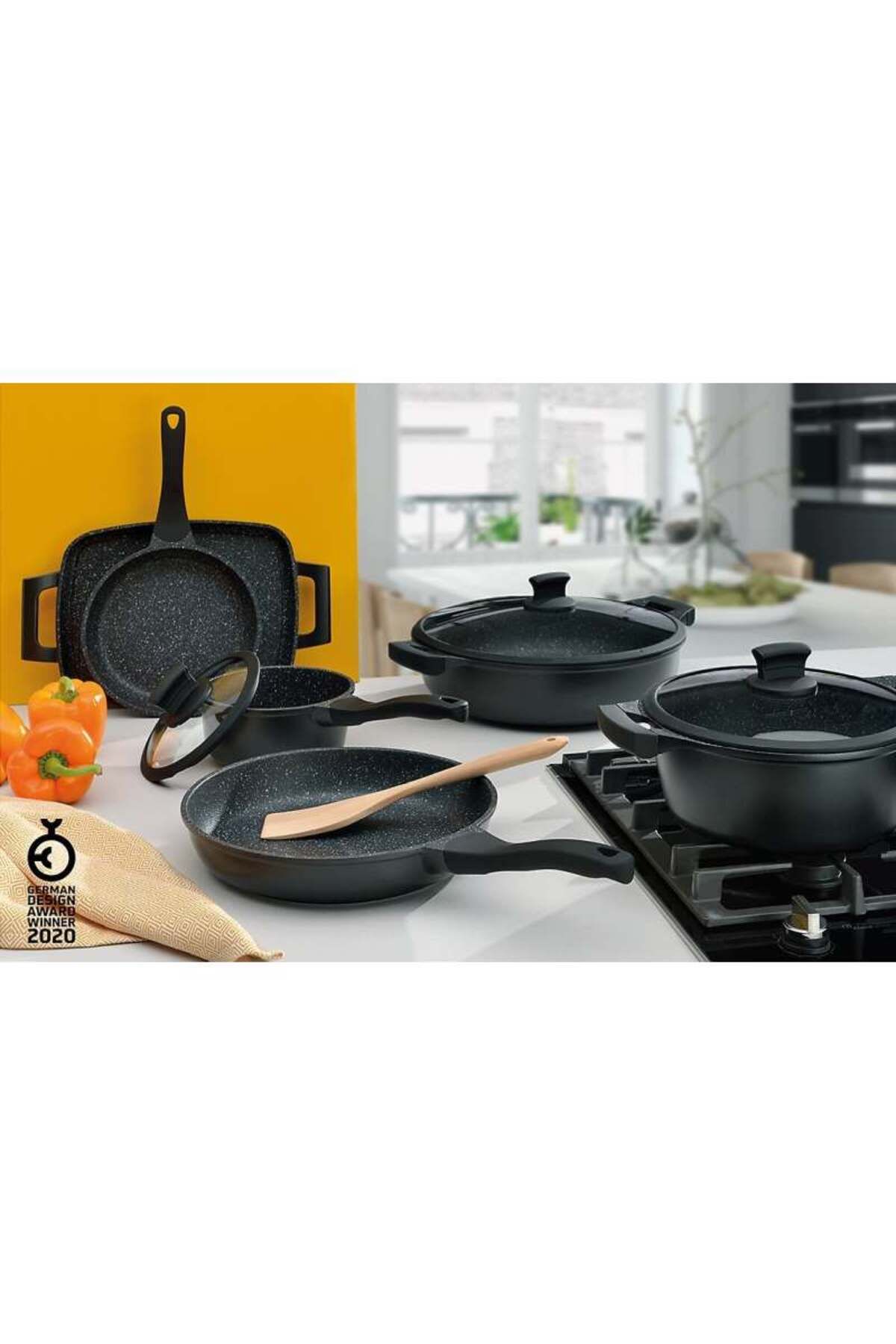 KELA Keck Lang-STELLA NOVA deep frying pan with non-stick surface 28 cm 4
