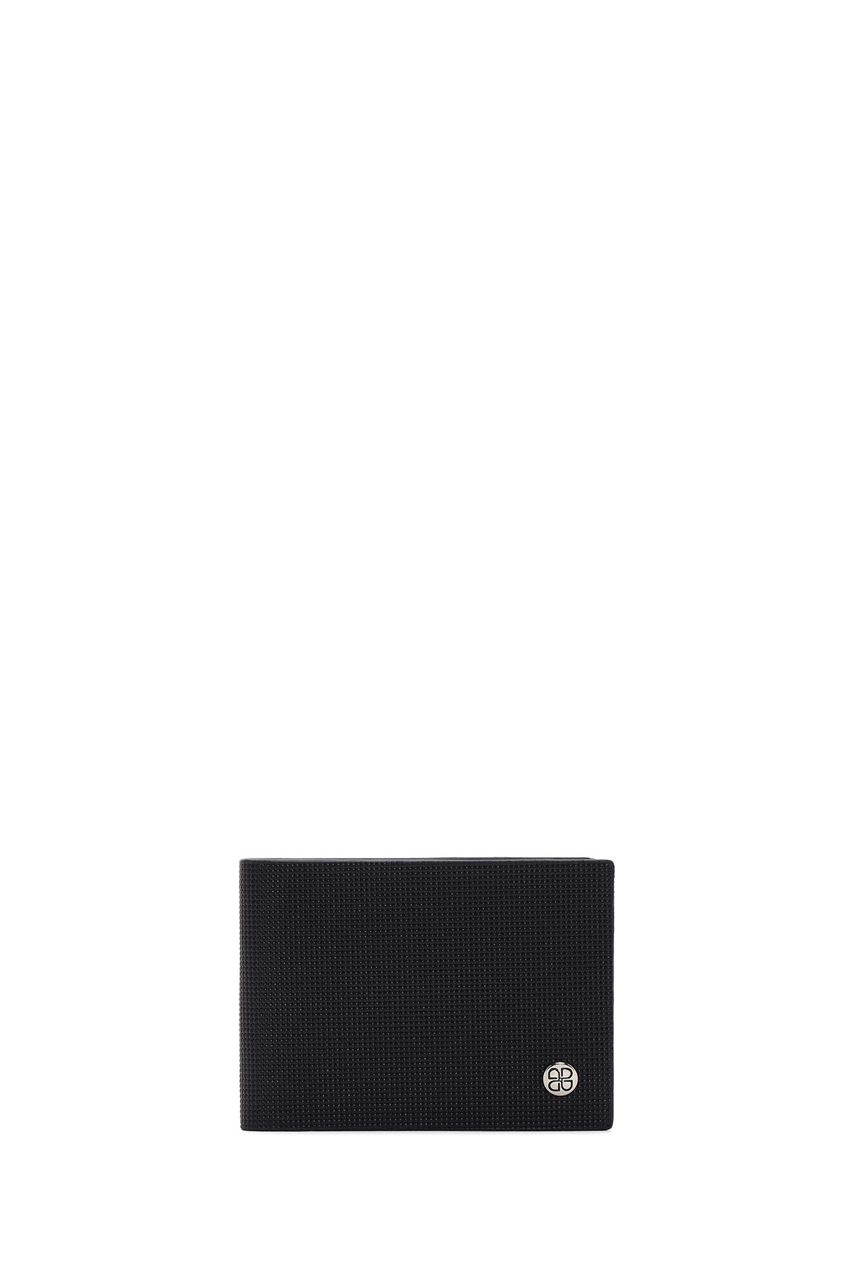 Derimod-Men's Black Leather Wallet - 000a2d308026 2