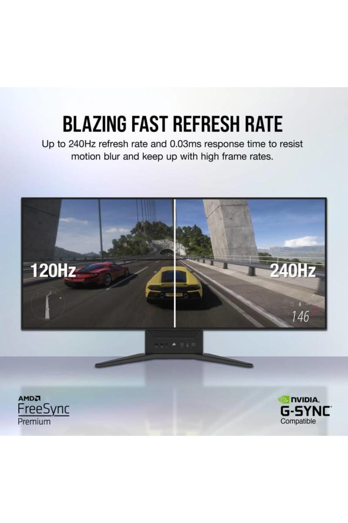 Corsair-Monitorizați OLED, WQHD, ms, Hz, FreeSync G-Sync, HDR10 8