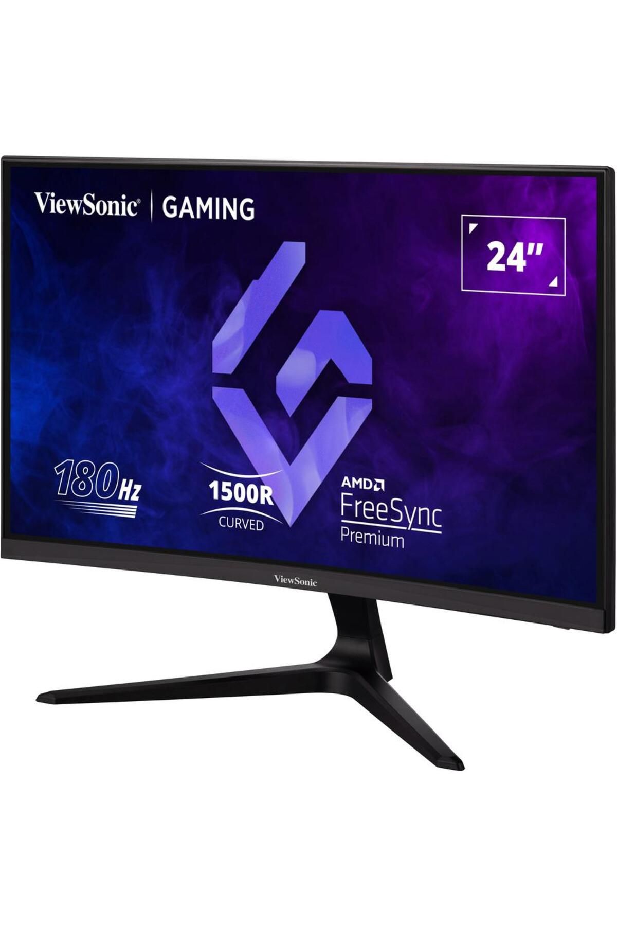 ViewSonic-Monitor Gaming LED VA 165Hz, 1ms, FreeSyncTM Boxe HDMI, DisplayPort, VESA, negru 5