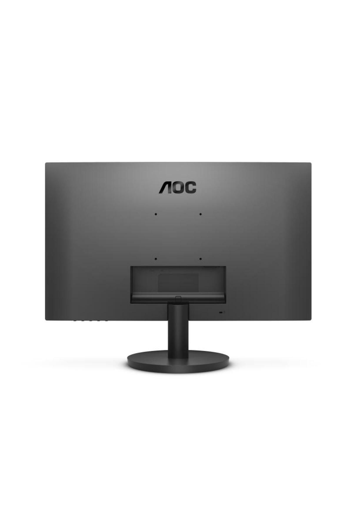 Aoc-Monitor AOC, 27inch, VA, 4K, UHD, 60Hz, 4ms, HDR10, Boxe 2W x 2, HDMI, DisplayPort, U27B3M, Negru 8
