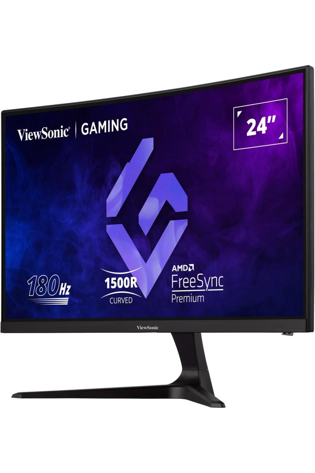 ViewSonic-Monitor Gaming LED VA 165Hz, 1ms, FreeSyncTM Boxe HDMI, DisplayPort, VESA, negru 4