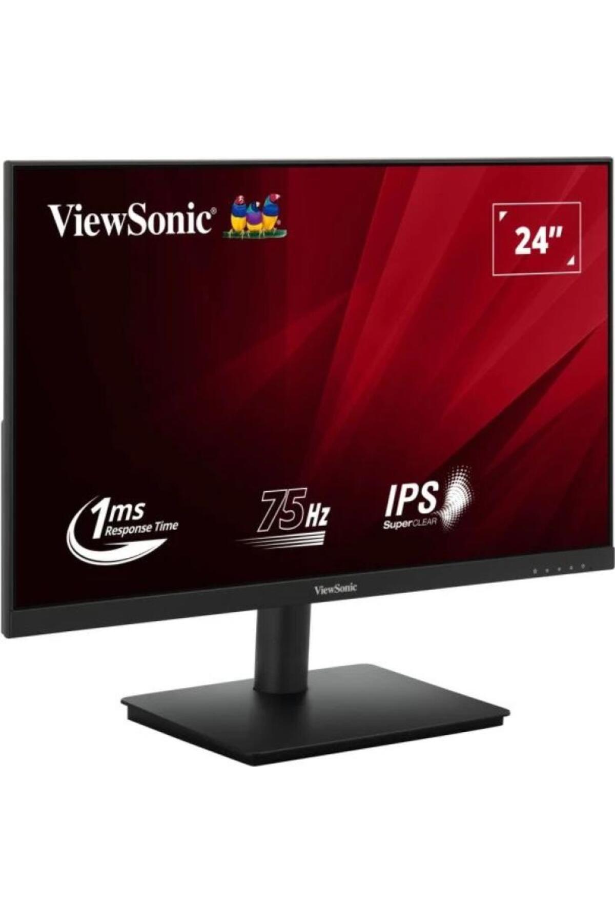 ViewSonic-Monitor LED IPS ViewSonic VA240-H-2 24inch, Full HD (1920x1080), 75Hz, 1ms (MPRT), HDMI, VGA, negru 3