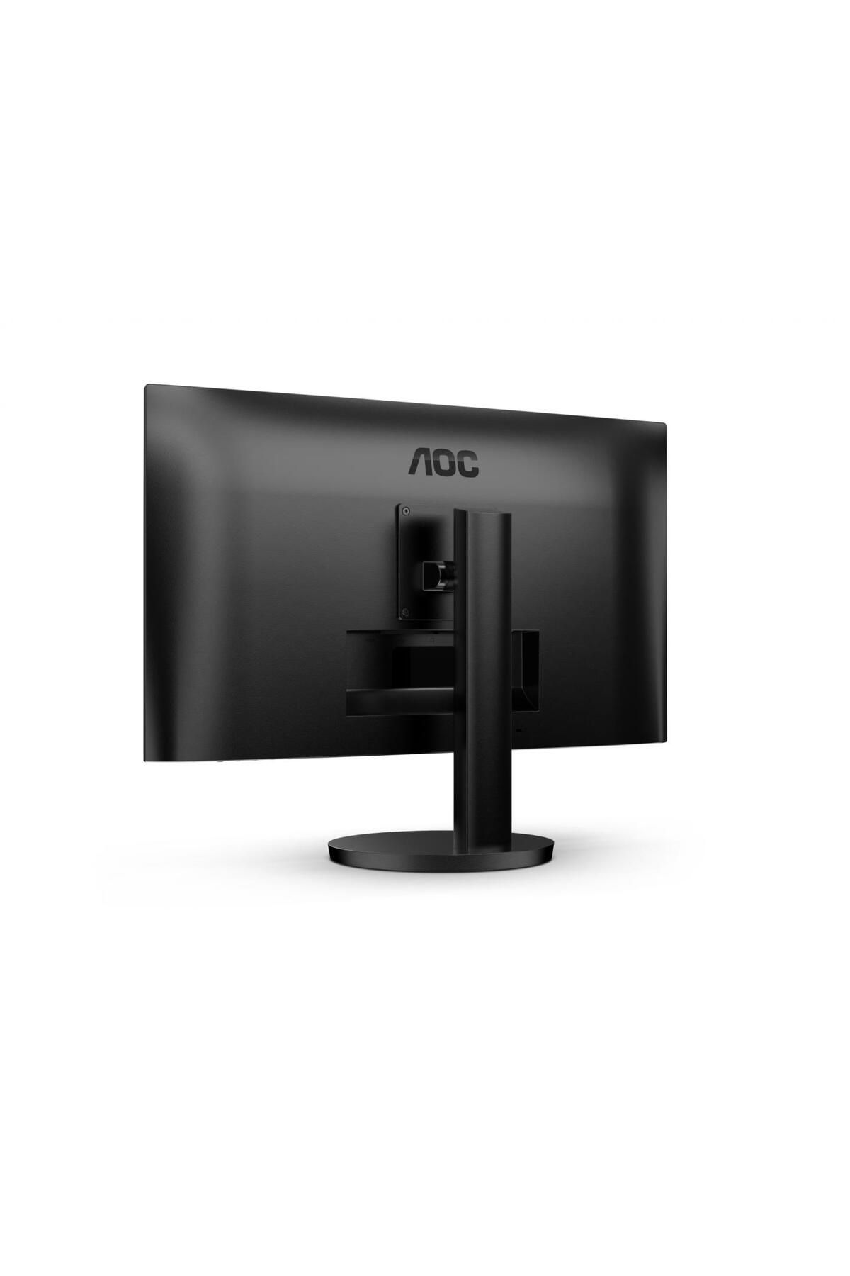 Aoc-Monitor AOC, 27", IPS, FHD, 100Hz, 4ms, 1ms, Boxe 2W x 2, HA, HDMI, USB, hub, USC-C, 27B3CF2, Negru 4