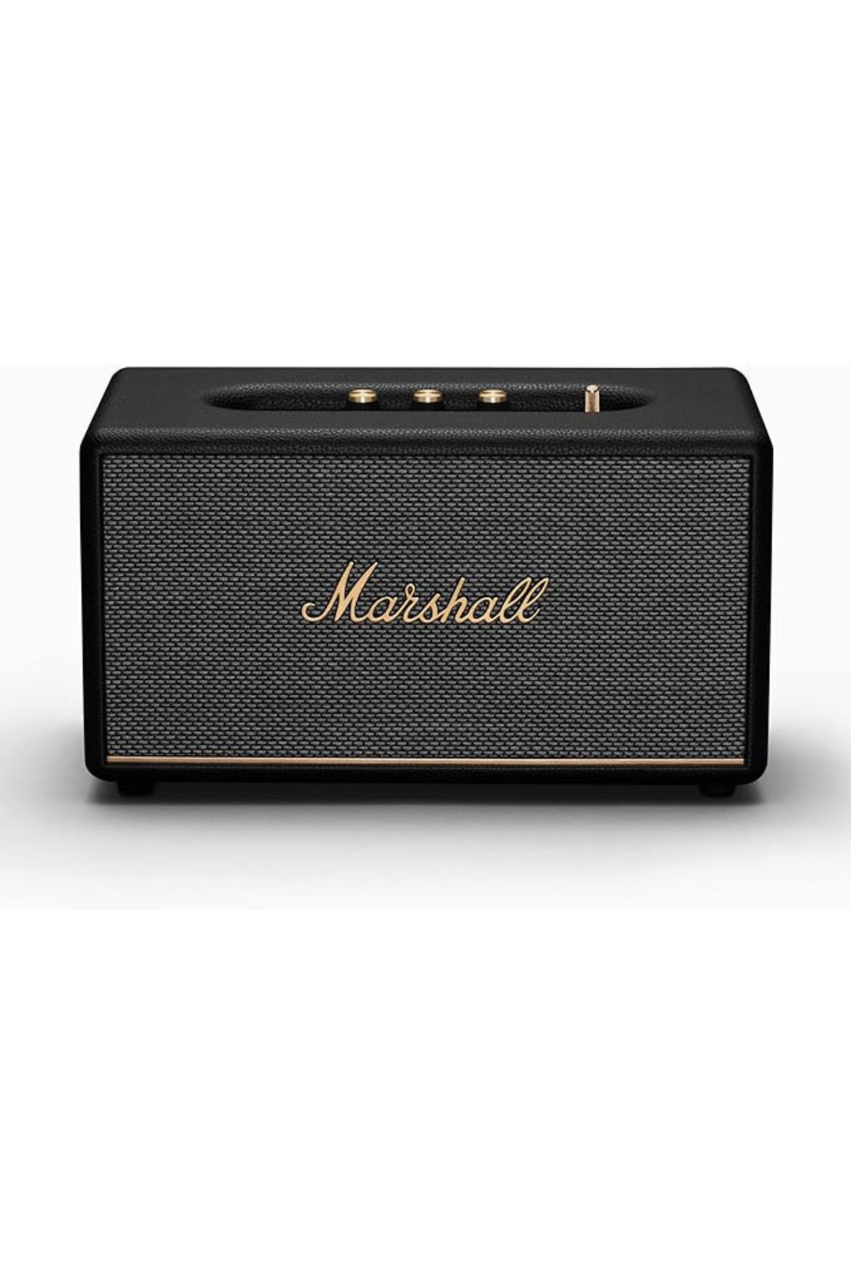 Marshall-Marshall Stanmore III Wireless Stereo Speaker, Bluetooth 5.2, RCA Input, Room-Filling Sound – Black 1