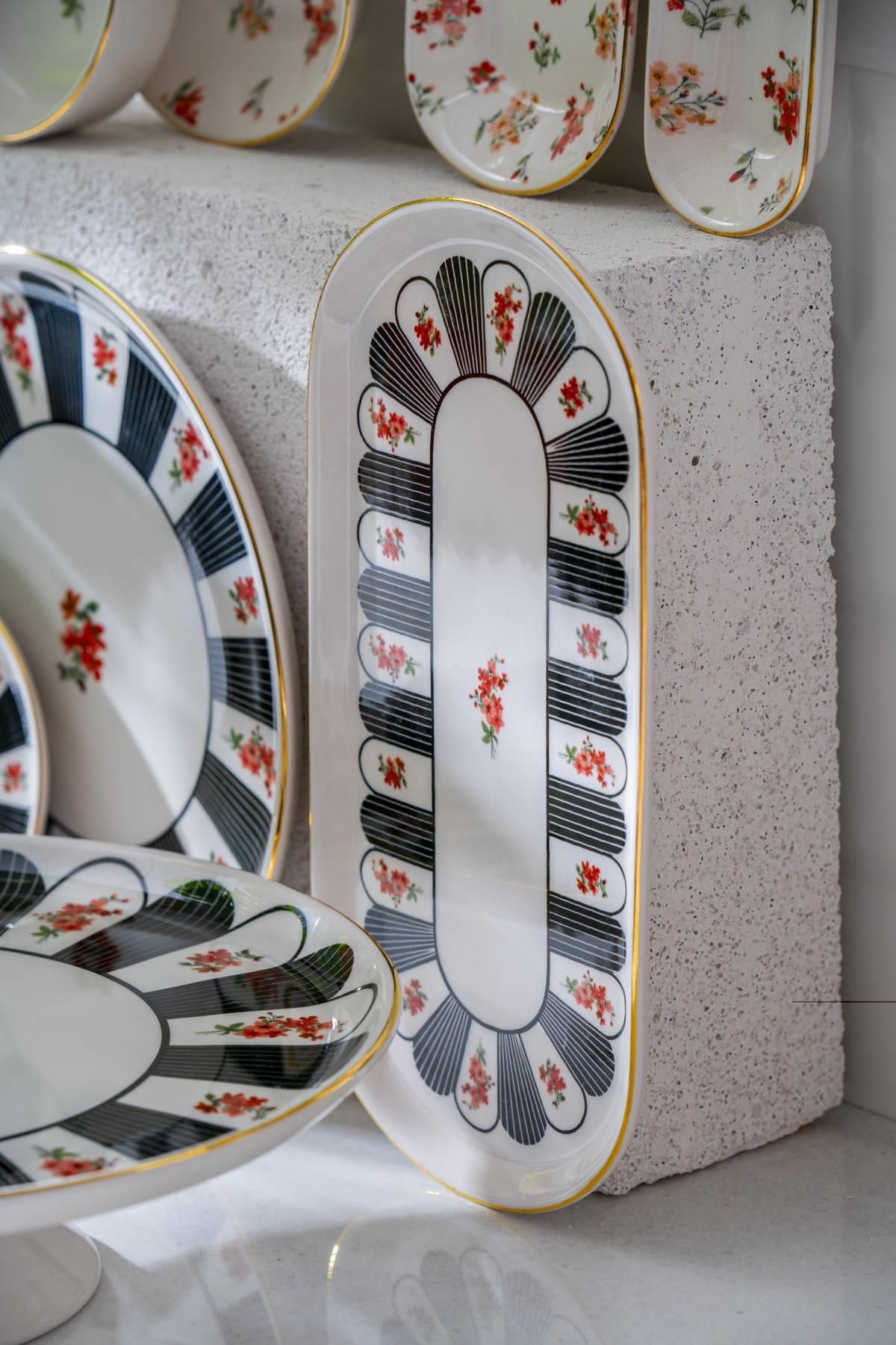 ACAR-Tulip 53 Piece Breakfast Set for 12 People 6