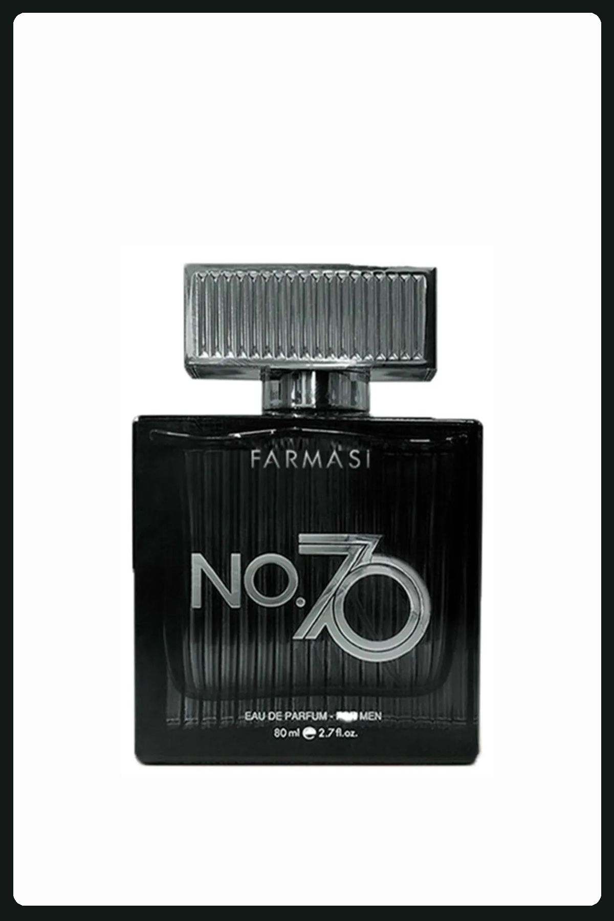 FARMASI NO.70 EAU DE PERFUME MEN 80 ML/عطر چوبی و تند/رایحه تند و ماندگار Farmasi