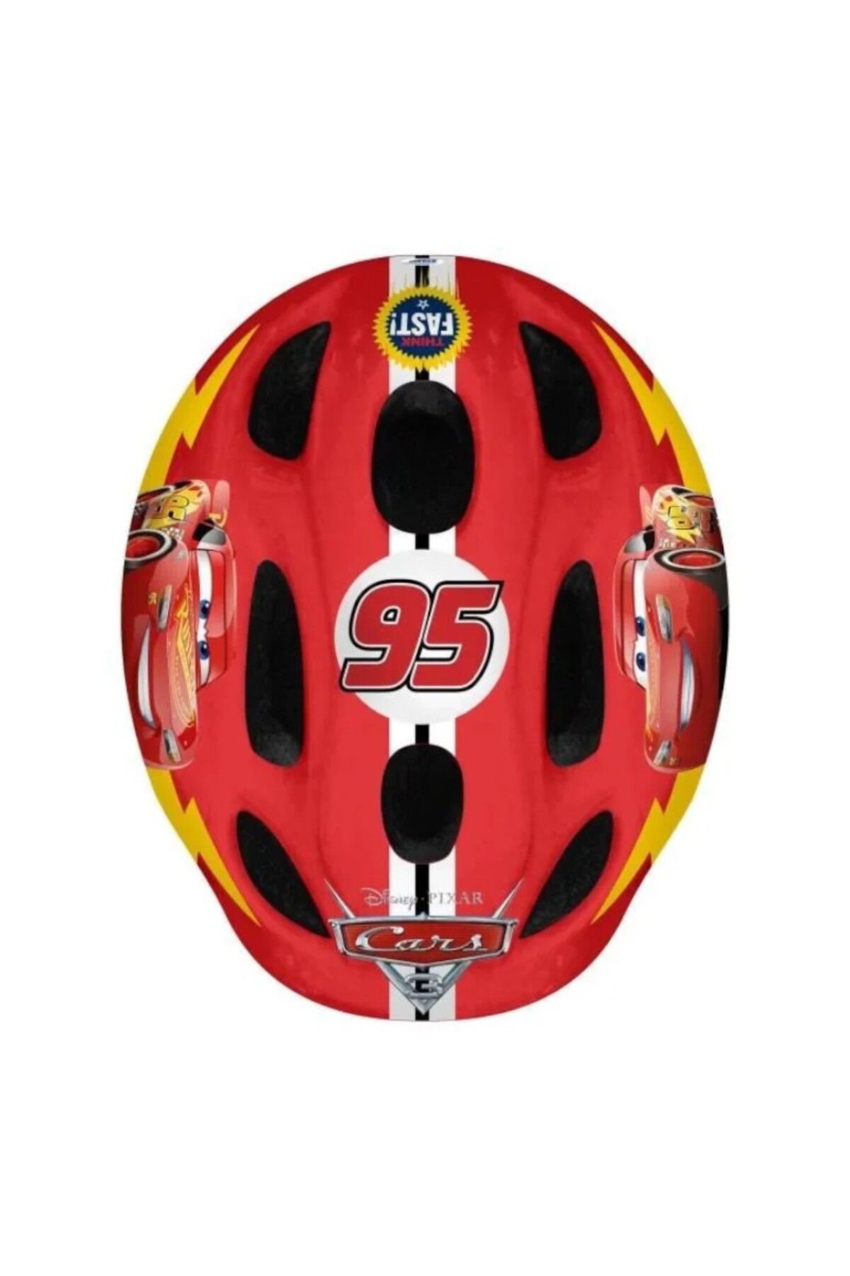 Disney-Casca de protectie pentru copii cu marime reglabila, 53-56 cm, multicolor, Cars 2