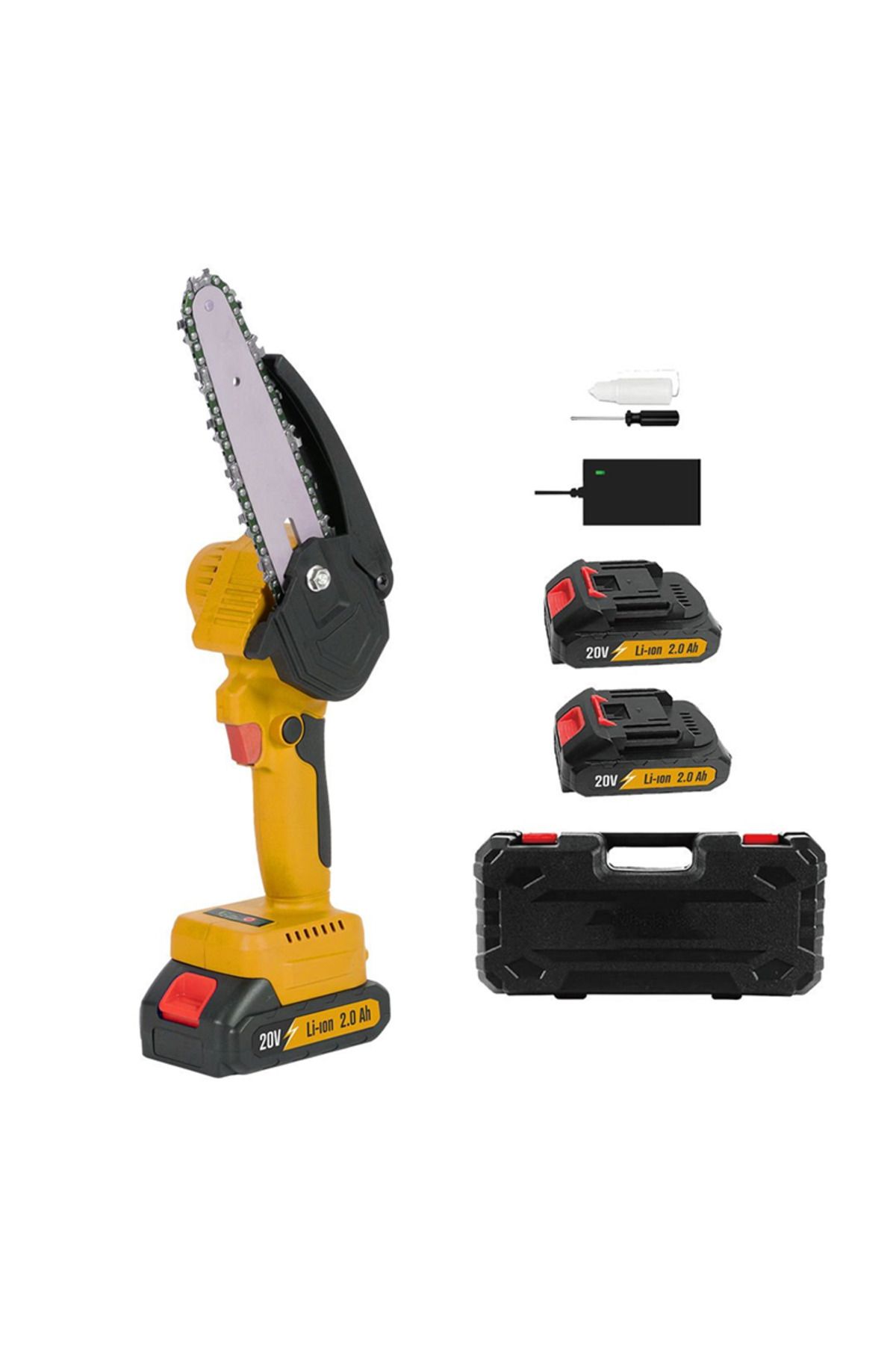 Pars 3110 Kömürsüz Akülü Dal Kesme 20V 2.0Ah 2 Akü