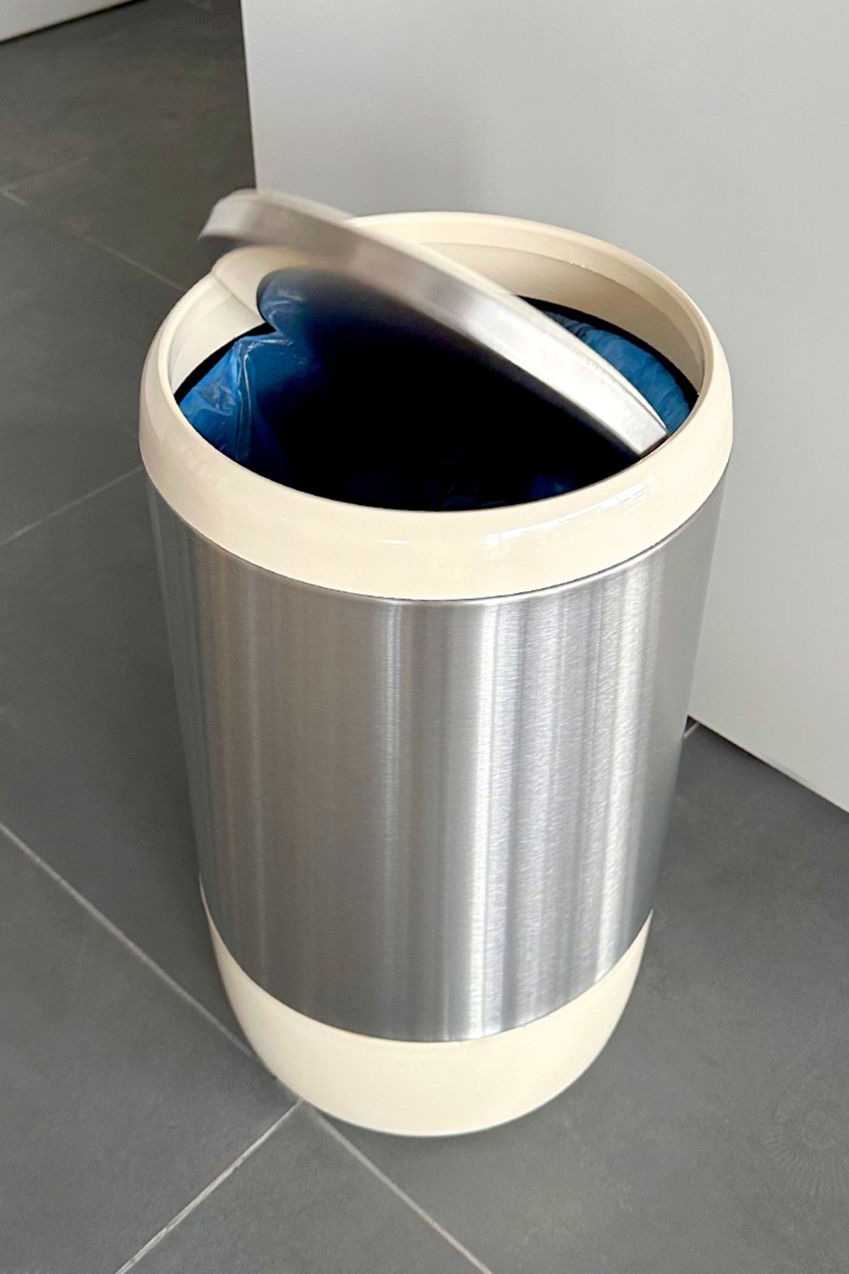 Prima Nova-20 Lt Likable Bathroom Kitchen Office Trash Can with Inner Bucket 5