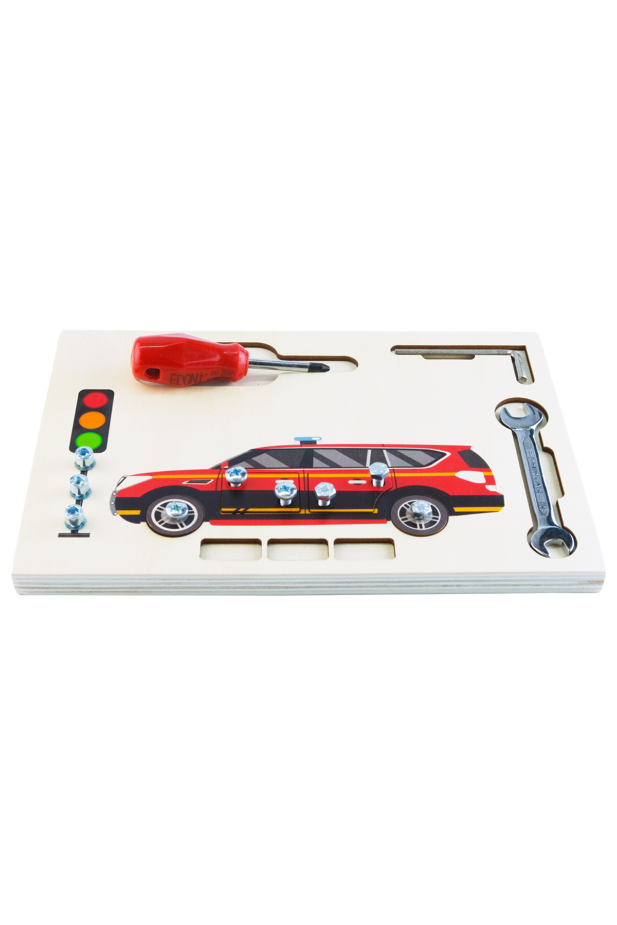 مجموعه پیچگردانی ۳ تکه مونتهسوری - خودروی آفرود