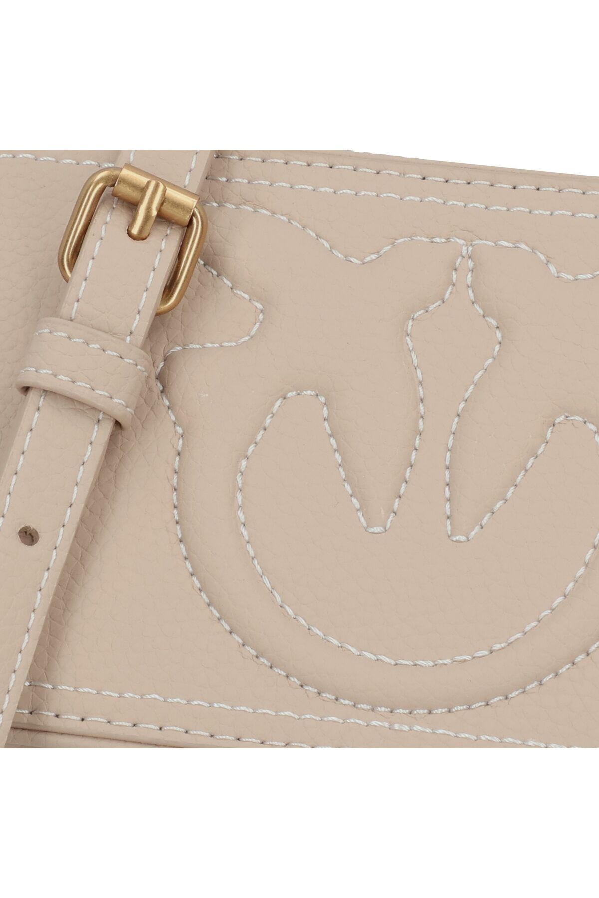 PİNKO-Carrie Camera Mini Bag Umhängetasche Leder 18 cm 4