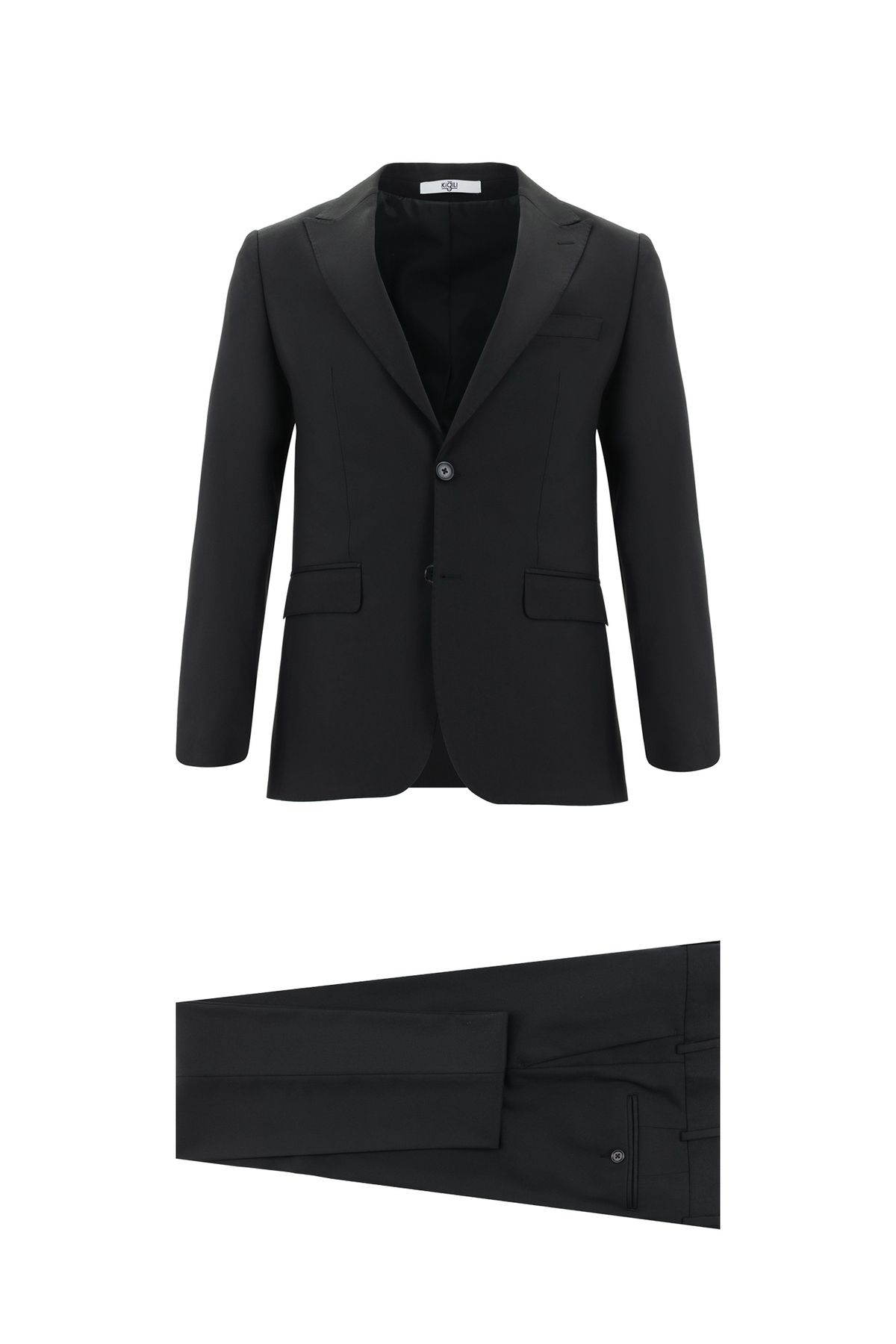 Kiğılı Super Slim Fit Ekstra Dar Kesim Fit Klasik Takım Elbise