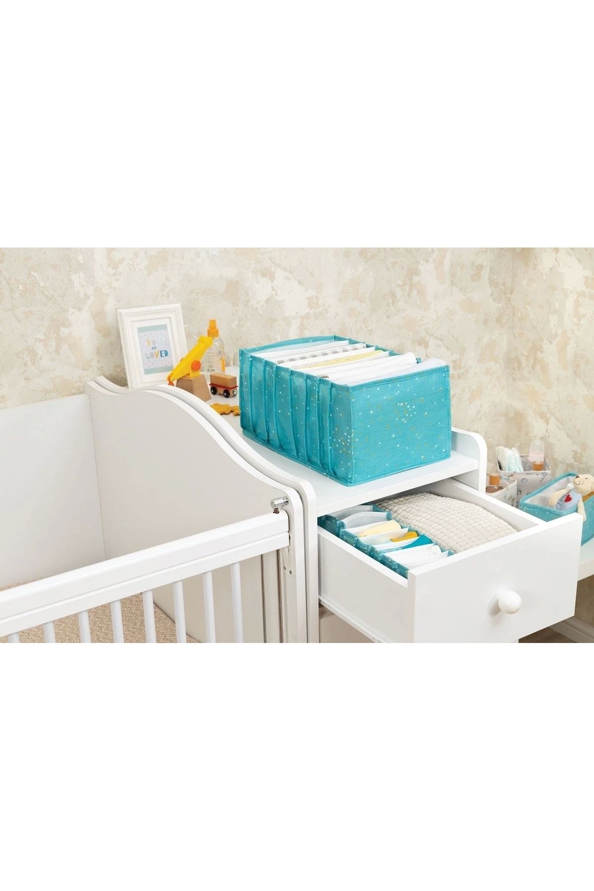 Nemere Baby Akordiyon Organizer Çekmece Düzenleyici Large (yeşil) - 04089