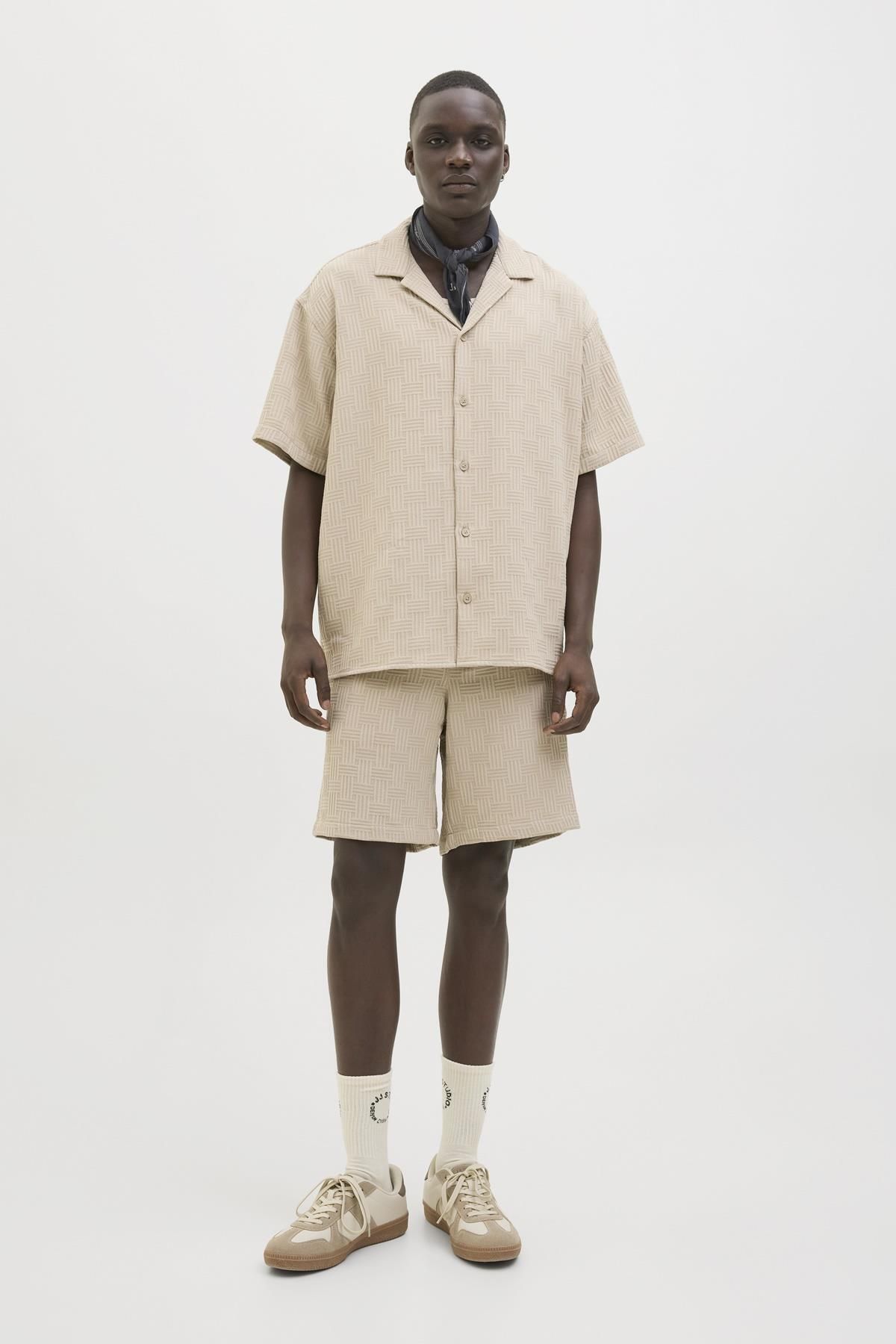 Jack & Jones-Jjematteo Resort Shirt Ss Sn 4