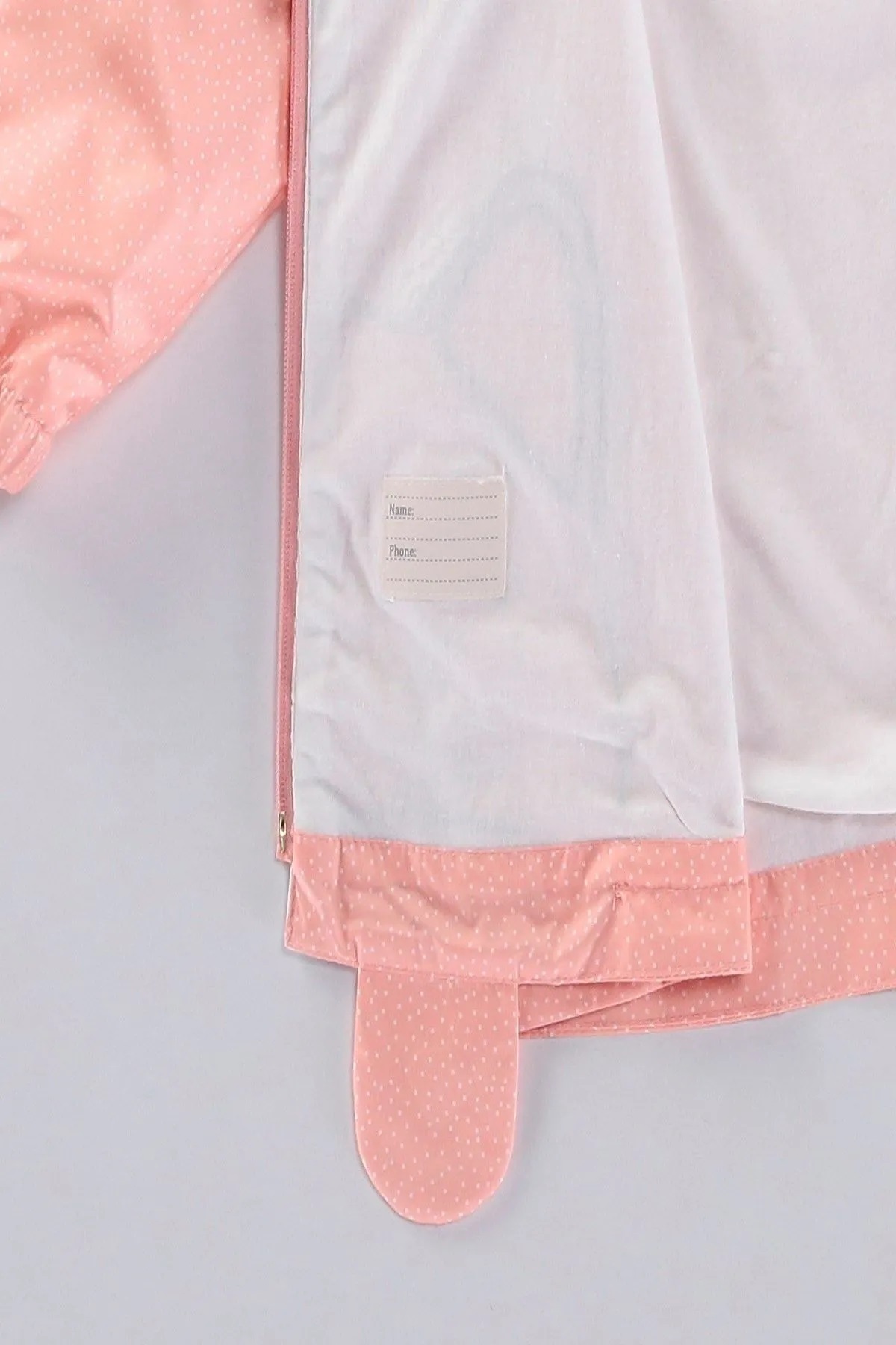 DeKuBaby Yeni Sezon Sevimli KEDİ Figürlü, Kapüşonlu, Pamuk Astarlı BebeK-Çocuk Yağmurluk-Mont fotoğrafı 3 (önizleme)