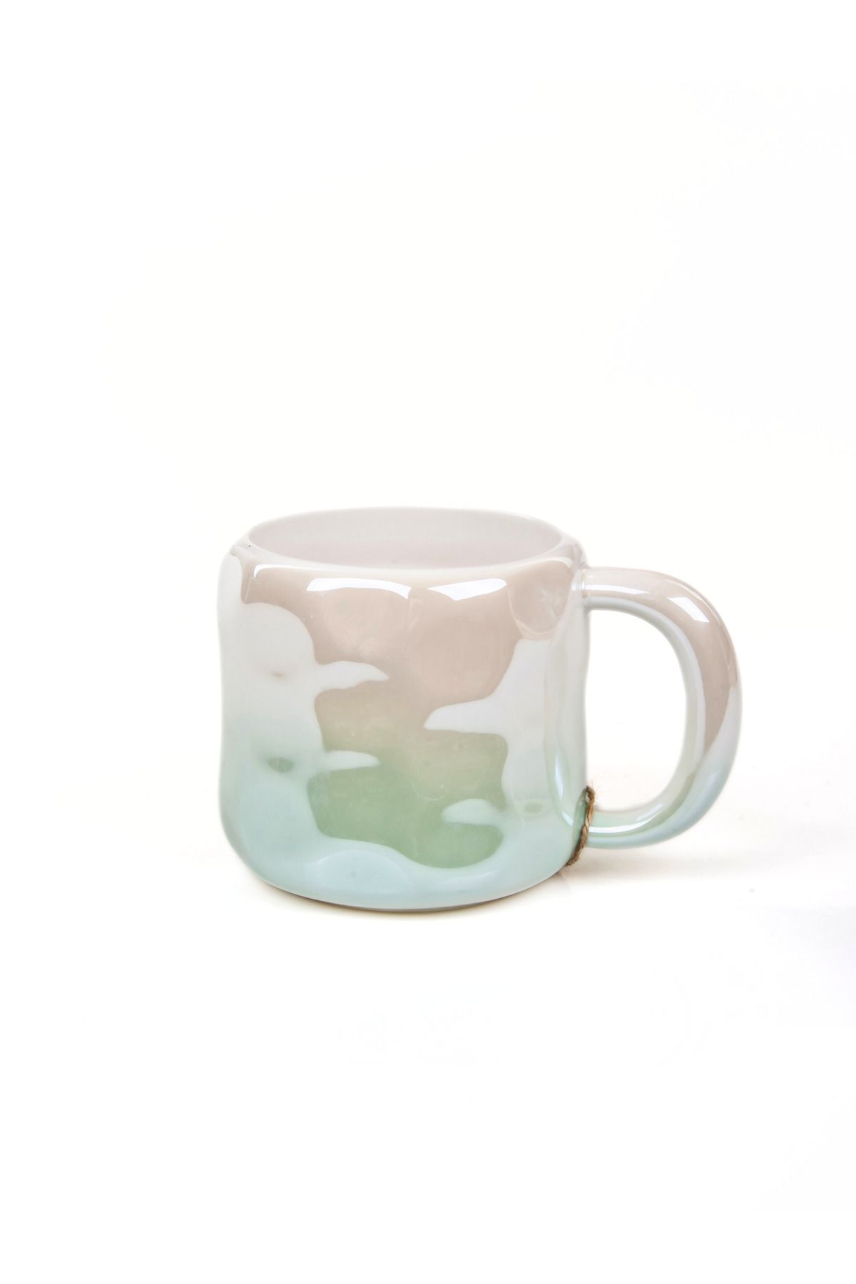 MUKKO HOME-400 ml Elegant Glossy Porcelain Mug Pearlescent Stylish Design, Daily Use and Special Gift Option 4