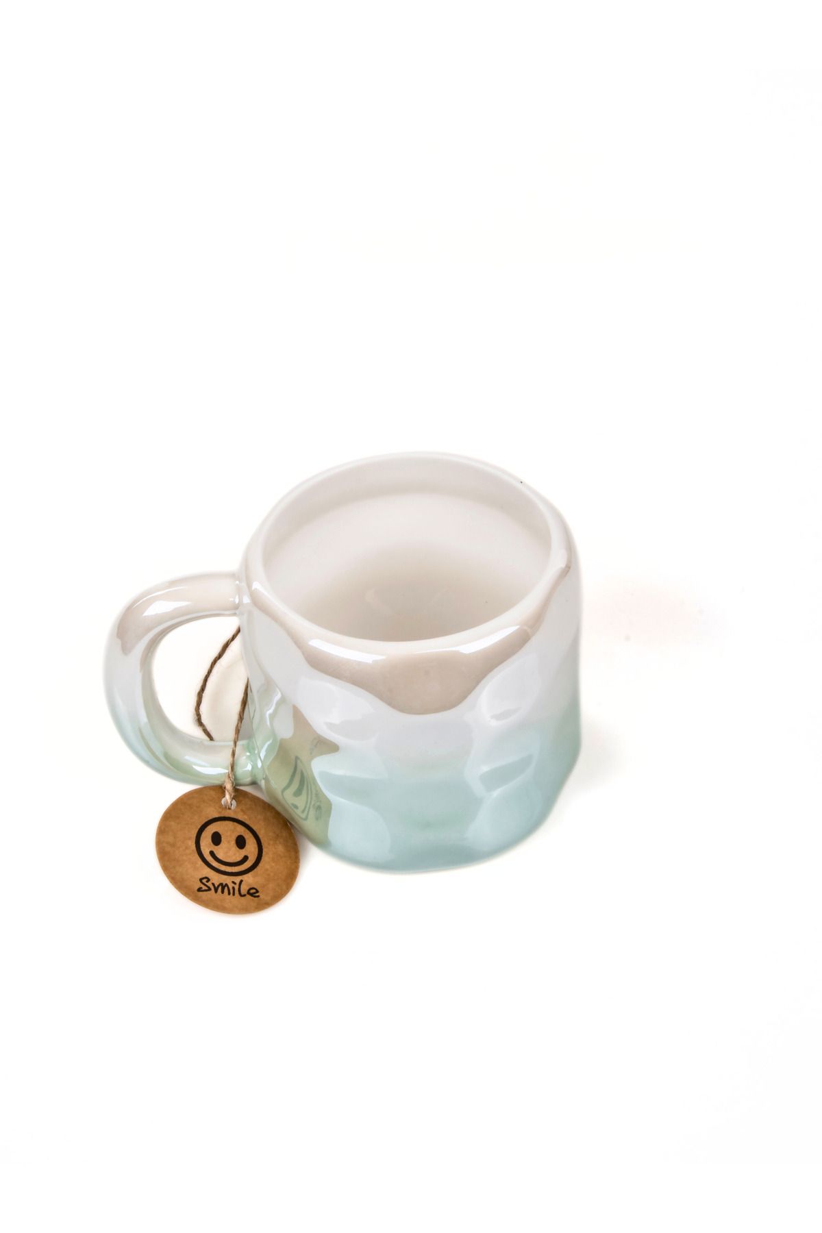 MUKKO HOME-400 ml Elegant Glossy Porcelain Mug Pearlescent Stylish Design, Daily Use and Special Gift Option 5