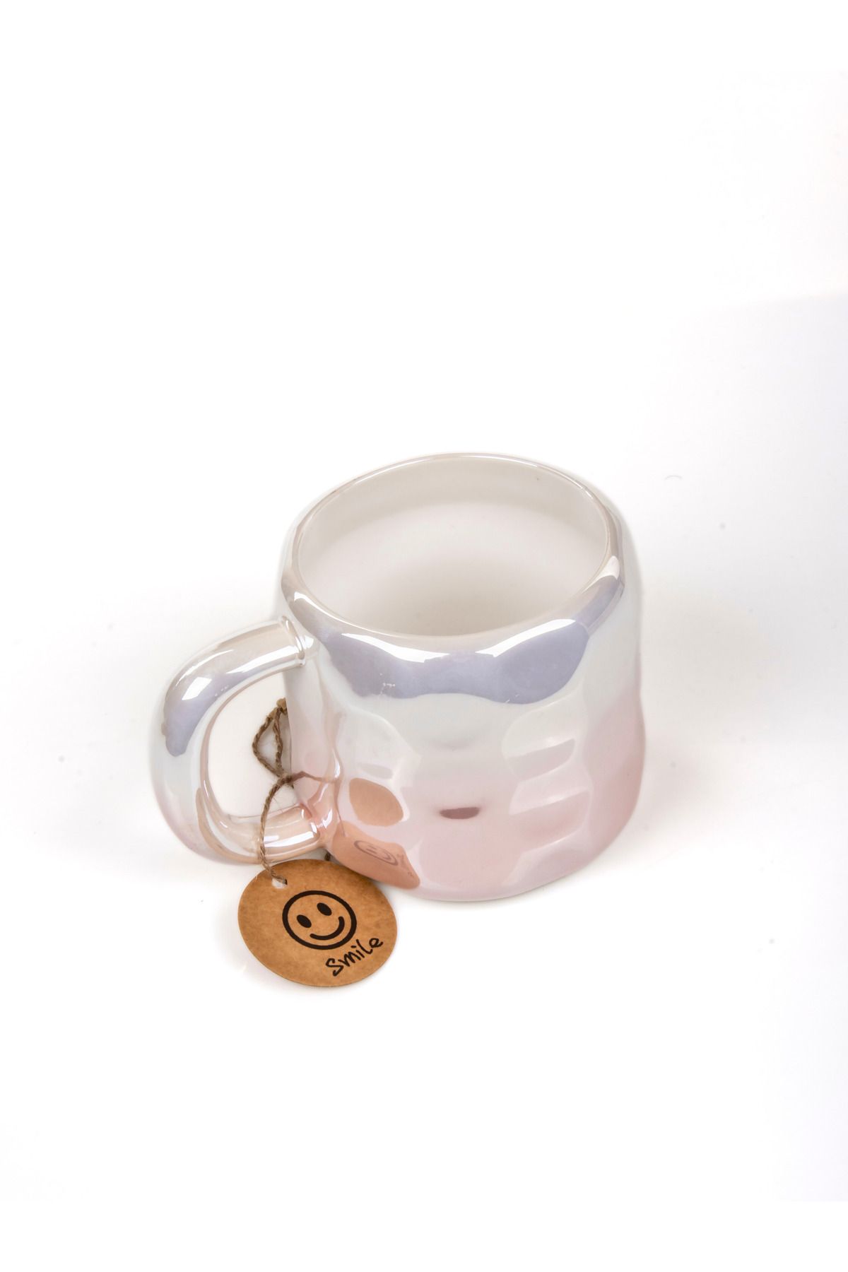 MUKKO HOME-400 ml Elegant Glossy Porcelain Mug Pearlescent Stylish Design, Daily Use and Special Gift Option 5